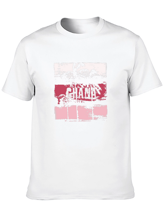 Ghana Palm Tree T-Shirt - Tropical Vacation Tee
