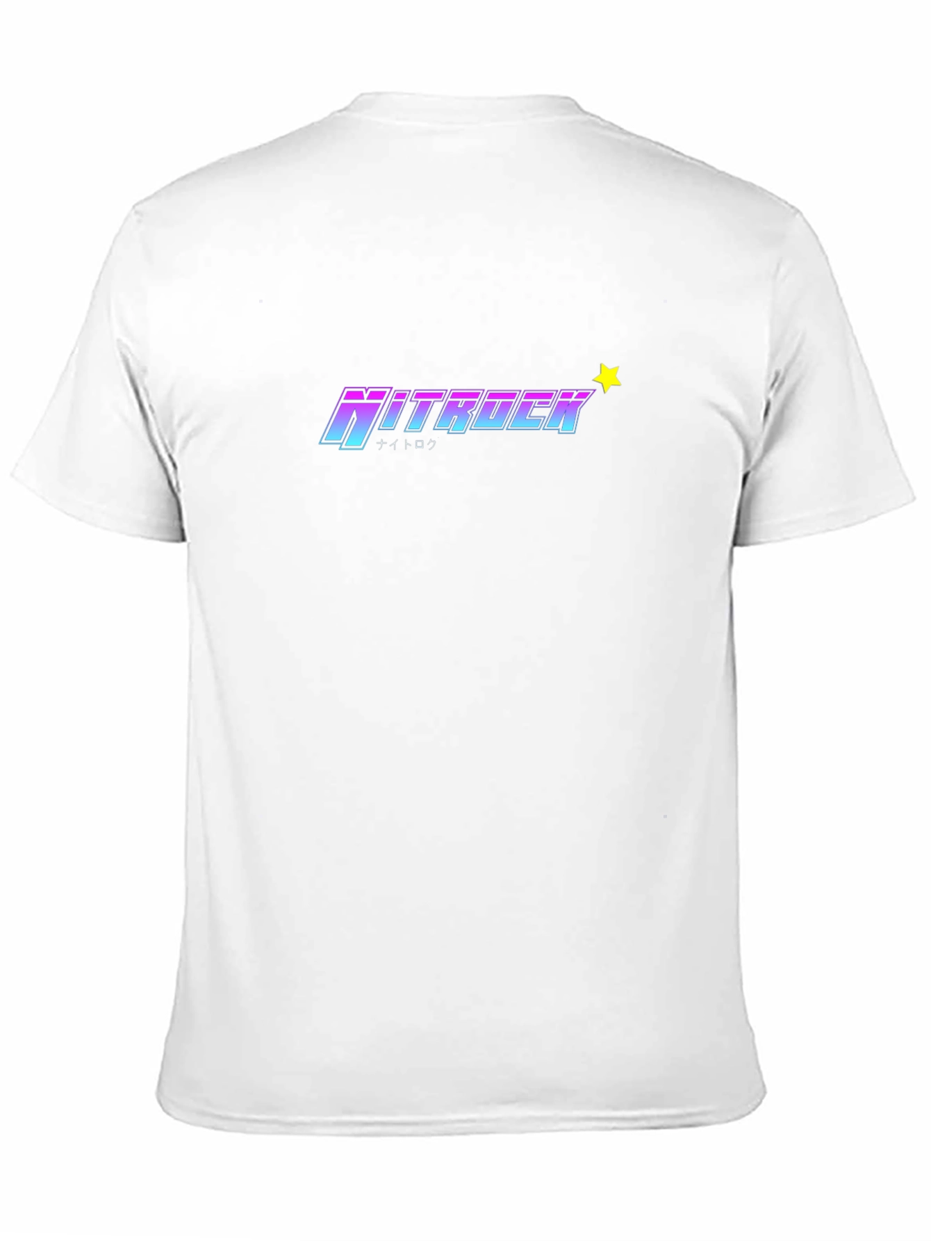 Nitrock Graphic Tee - Trendy Black T-Shirt