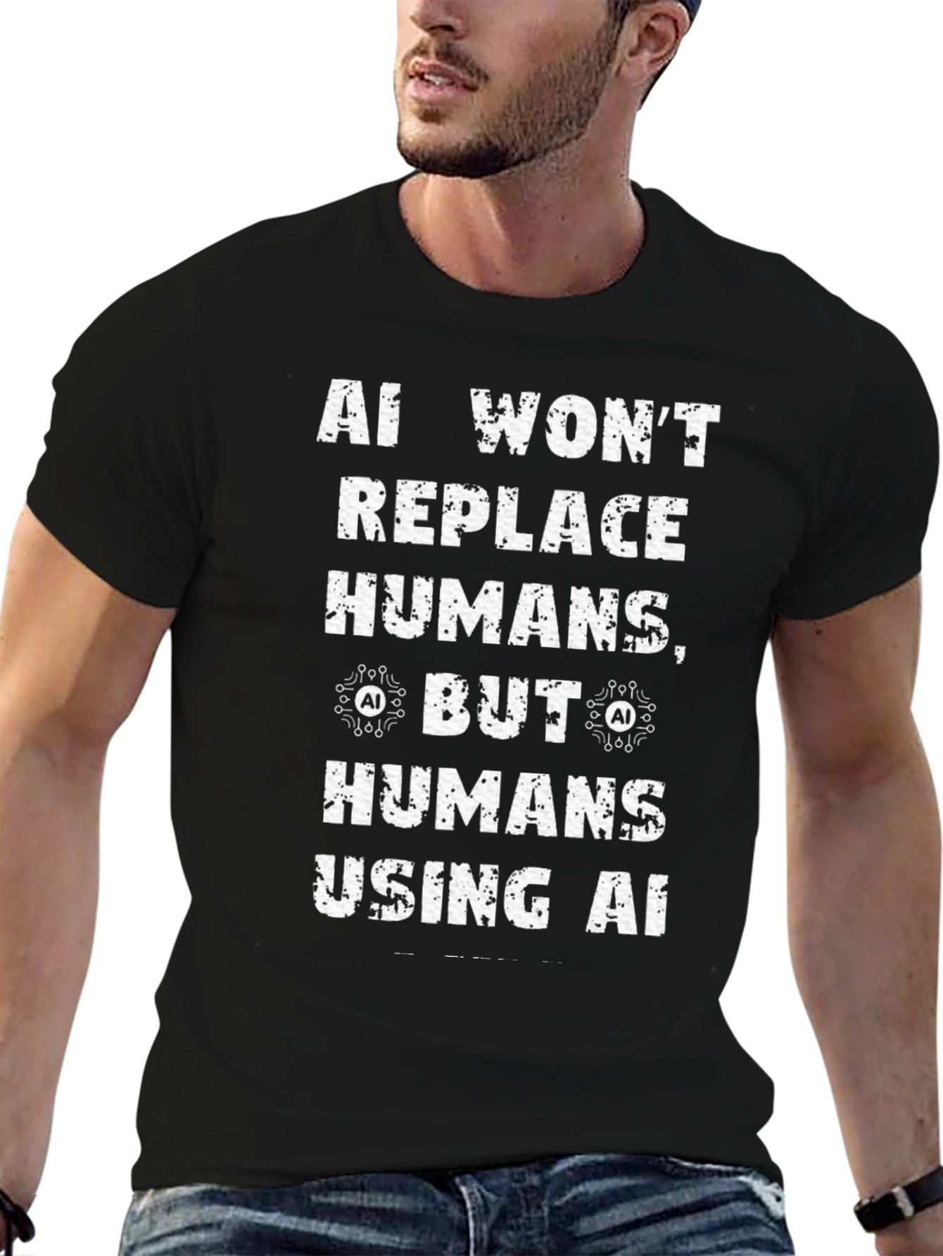 AI Wont Replace Humans T-Shirt