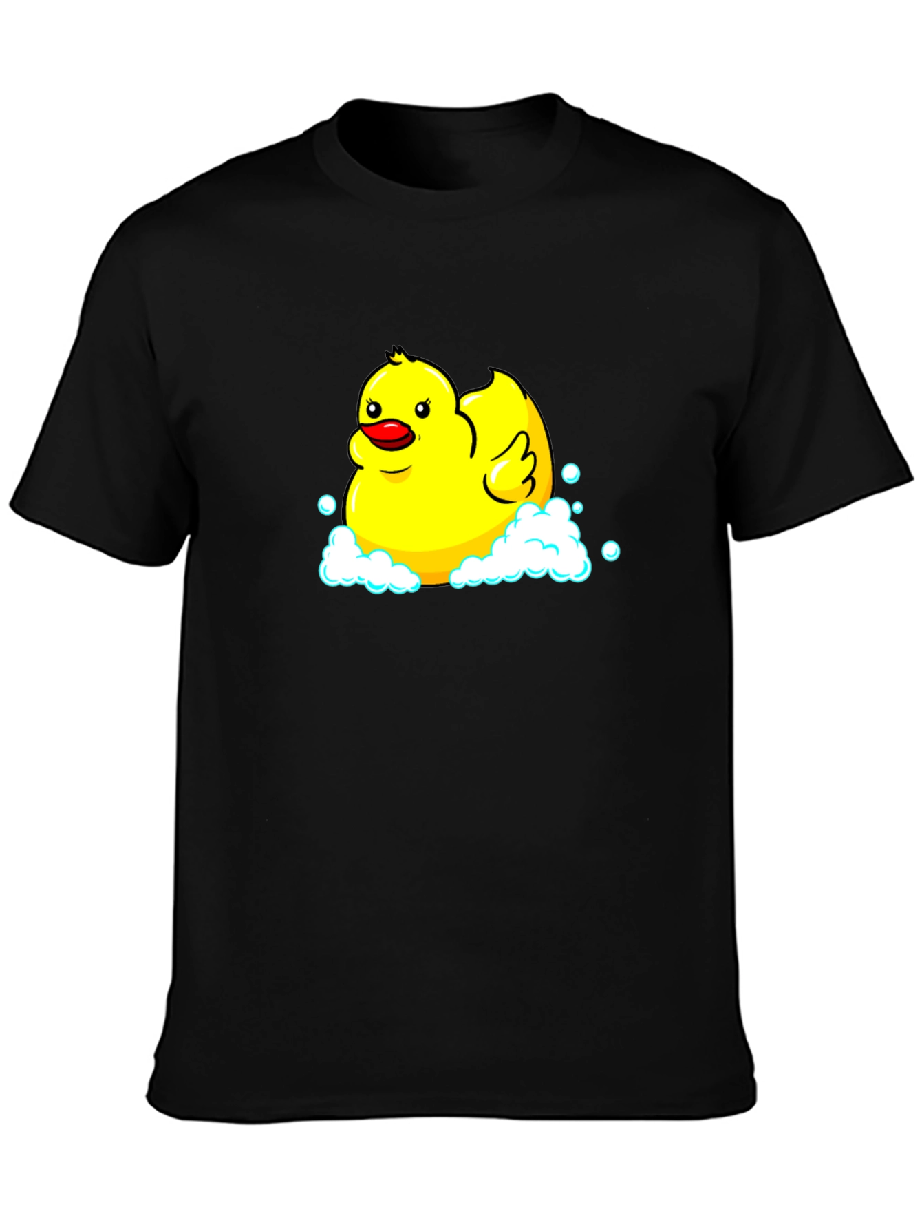 Rubber Duck T-Shirt - Black Cotton Tee