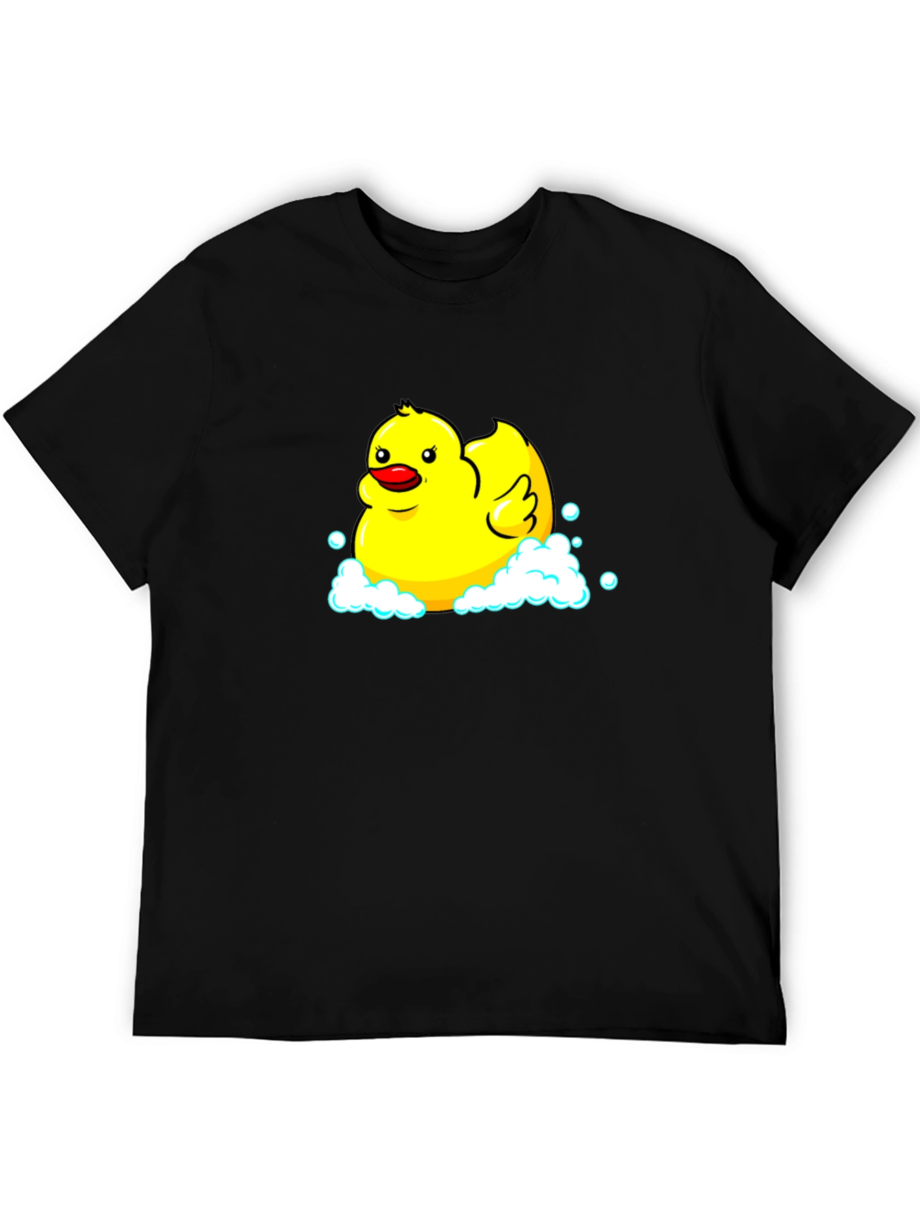 Rubber Duck T-Shirt - Black Cotton Tee