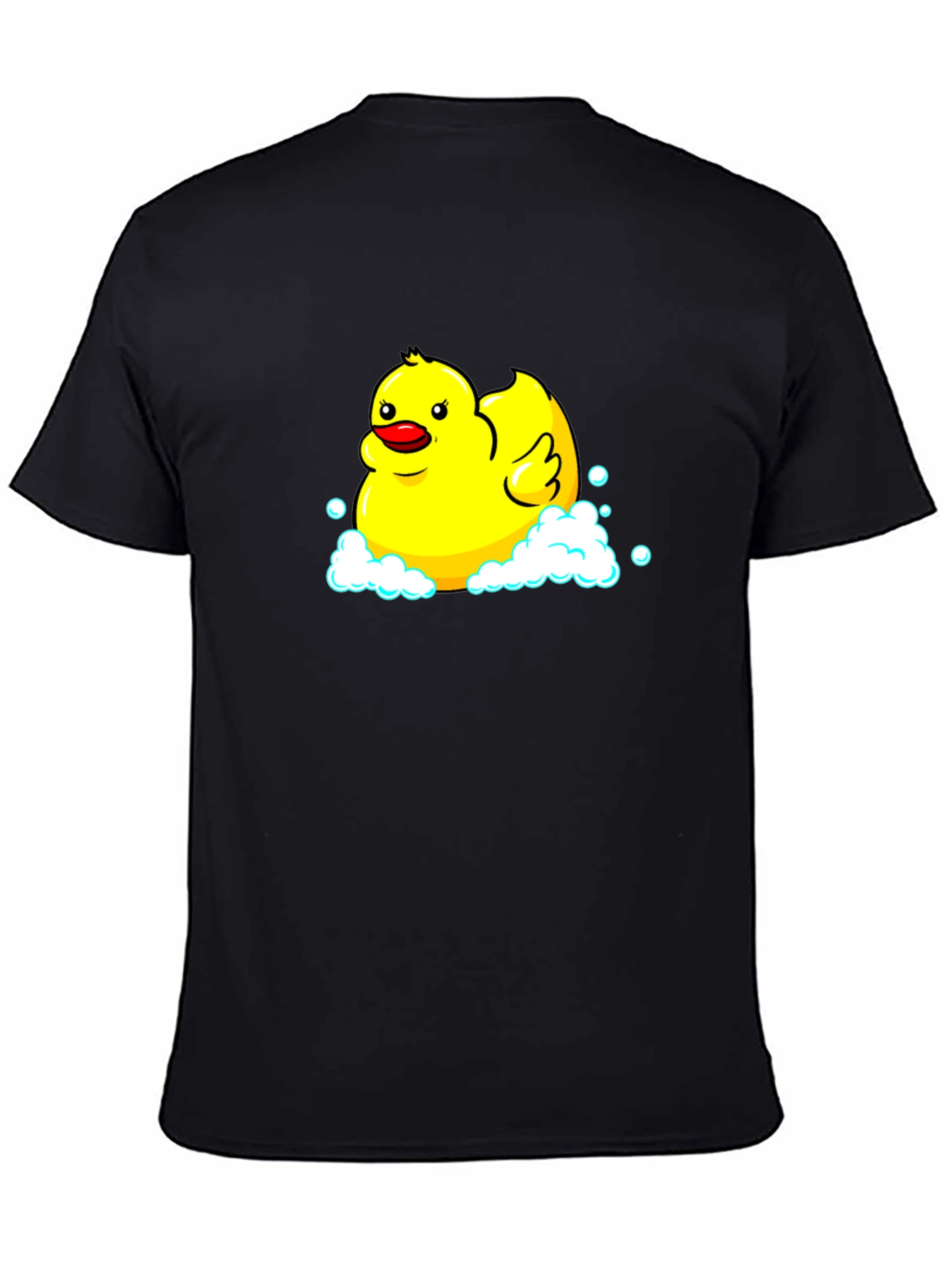 Rubber Duck T-Shirt - Black Cotton Tee