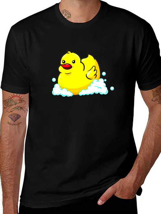 Rubber Duck T-Shirt - Black Cotton Tee