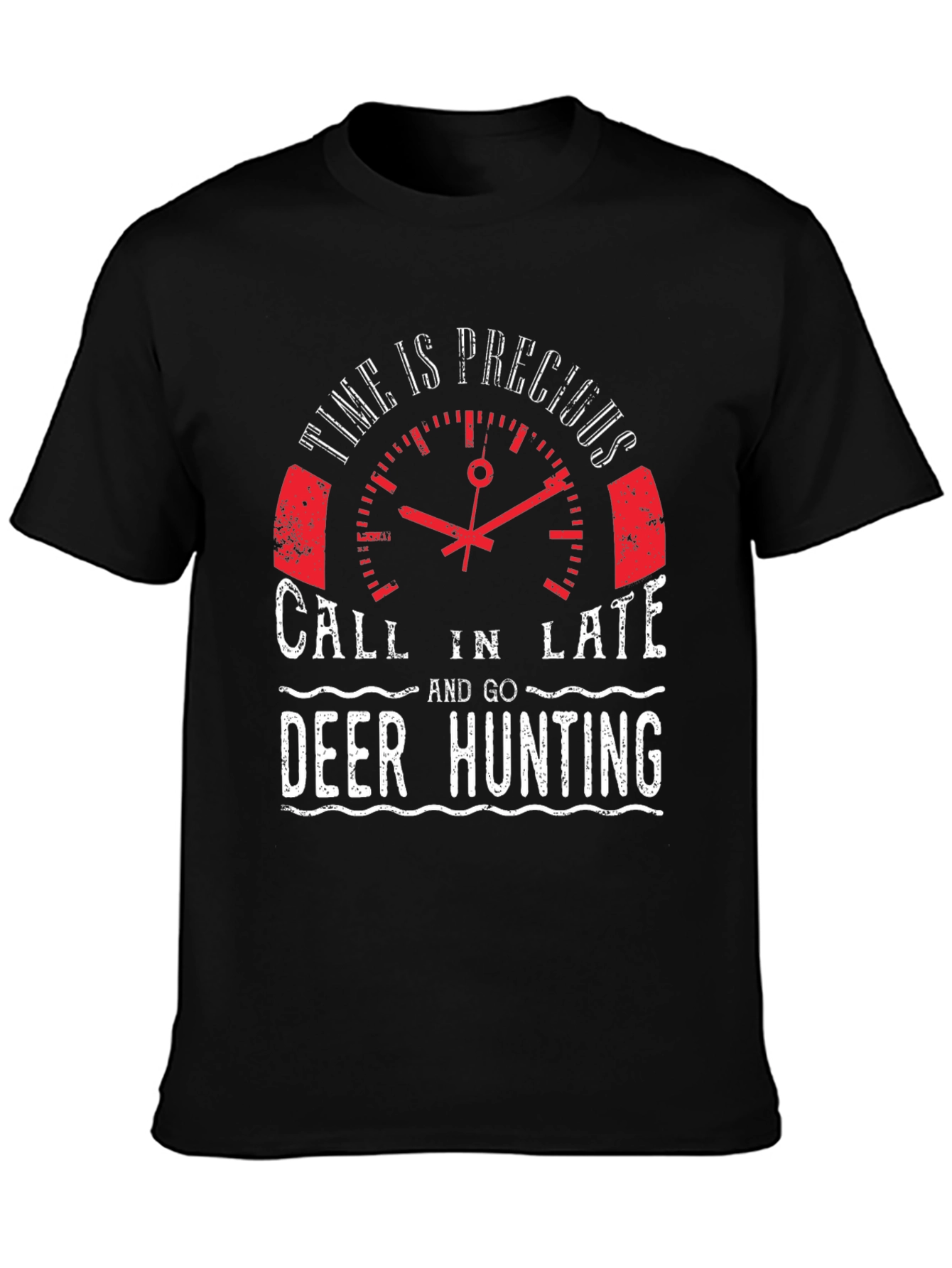 Time is Precious Deer Hunting T-Shirt