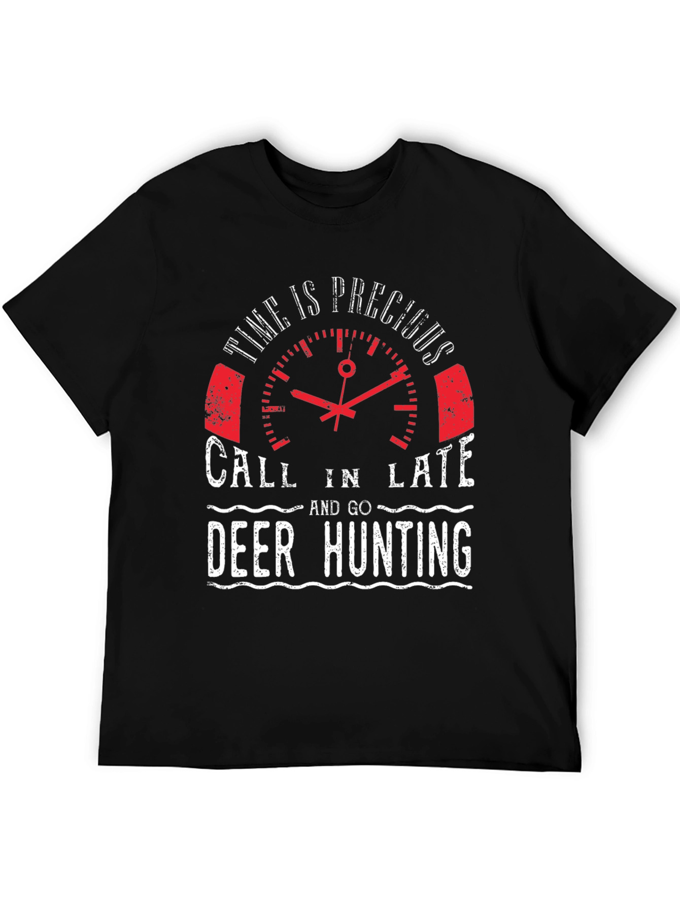 Time is Precious Deer Hunting T-Shirt