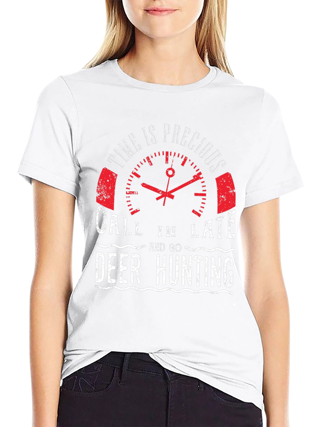 Time is Precious Deer Hunting T-Shirt