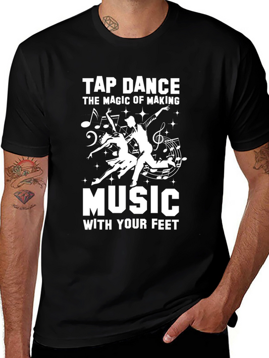 Tap Dance Music T-Shirt - Dancer Tee