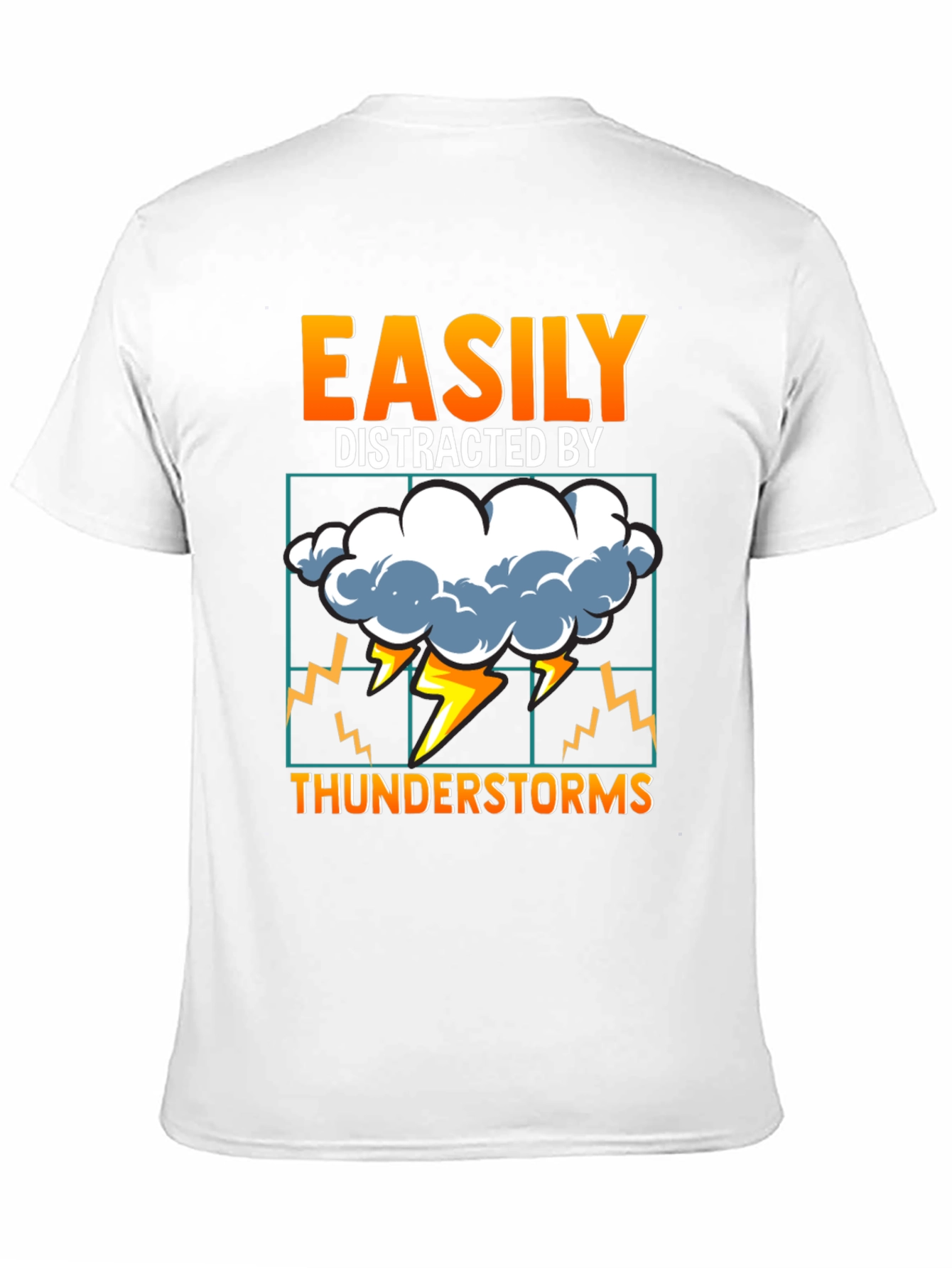 Easily Distracted By Thunderstorms T-Shirt