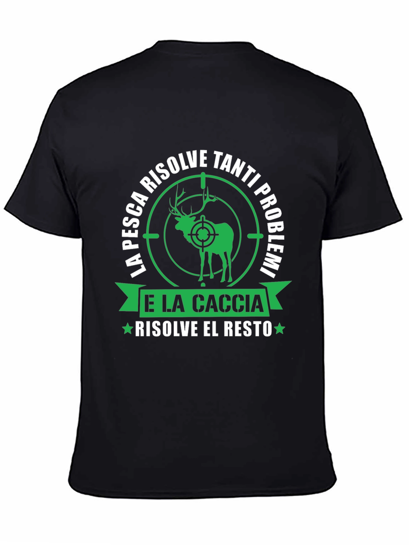 Fishing & Hunting T-Shirt: Problem Solver Tee