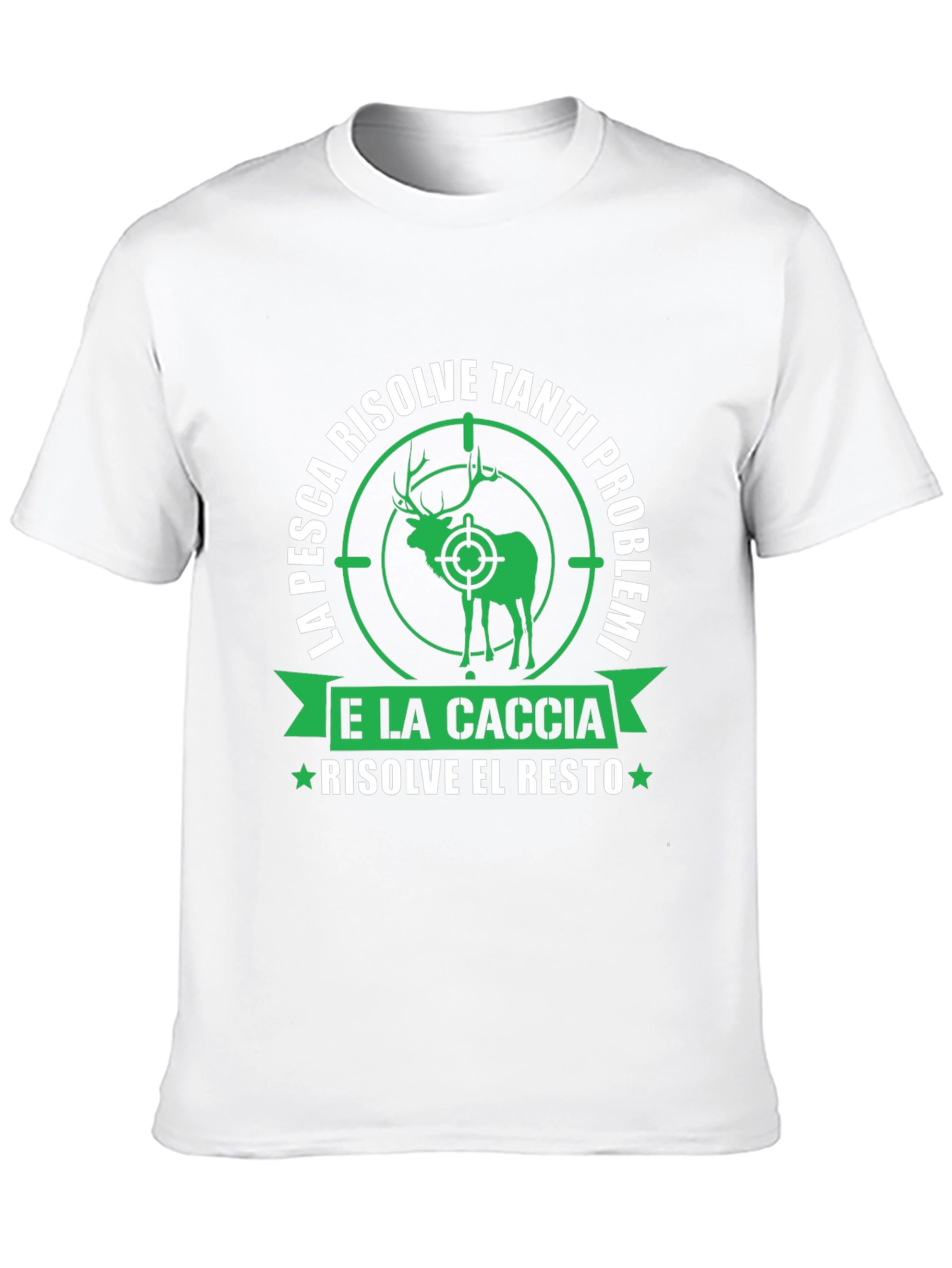 Fishing & Hunting T-Shirt: Problem Solver Tee