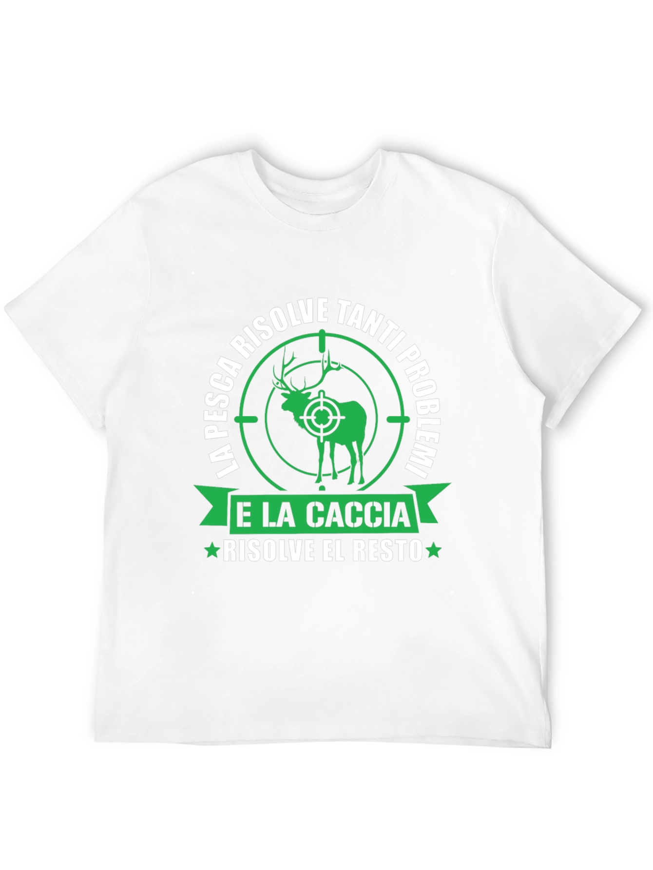 Fishing & Hunting T-Shirt: Problem Solver Tee
