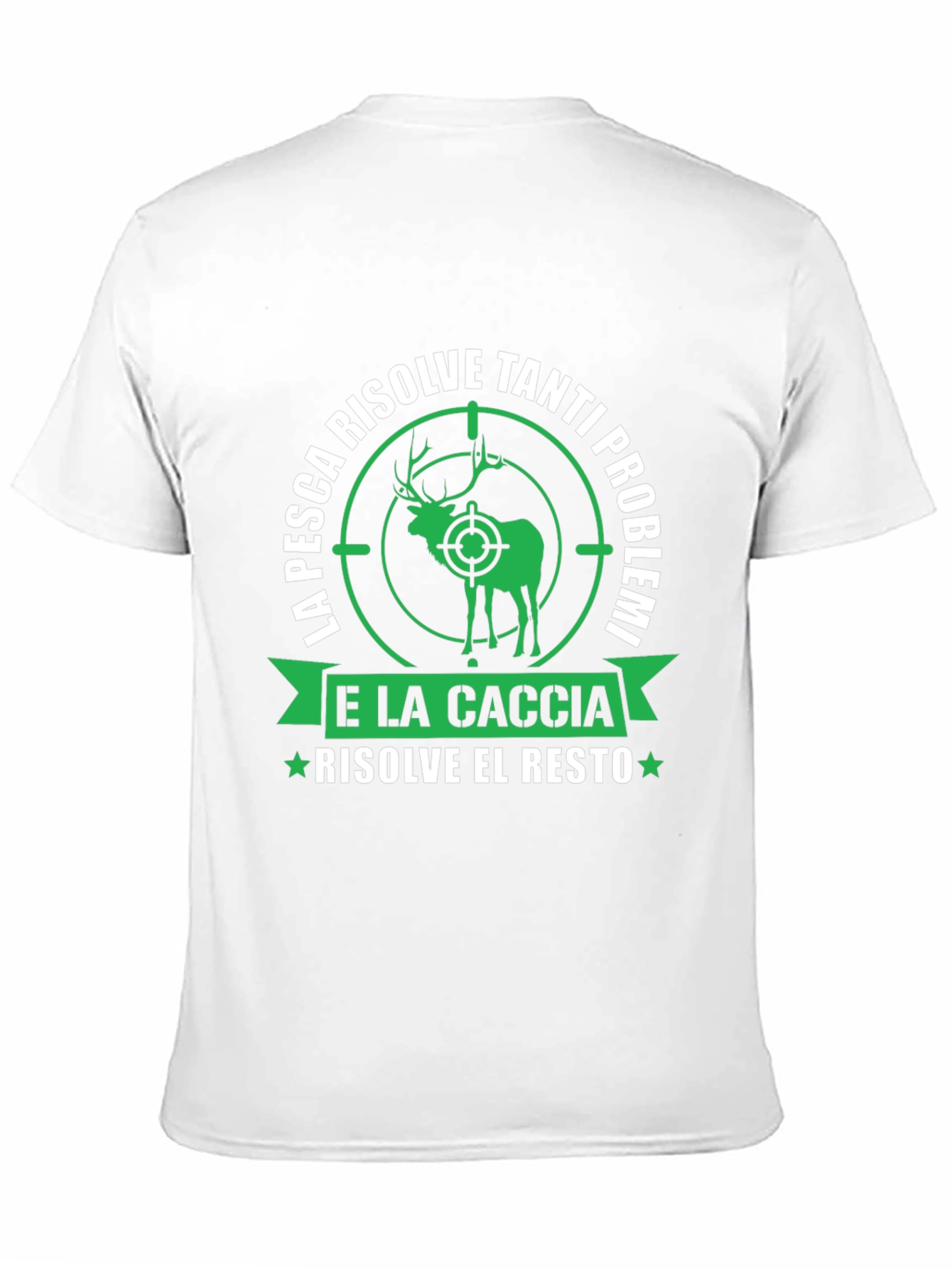 Fishing & Hunting T-Shirt: Problem Solver Tee