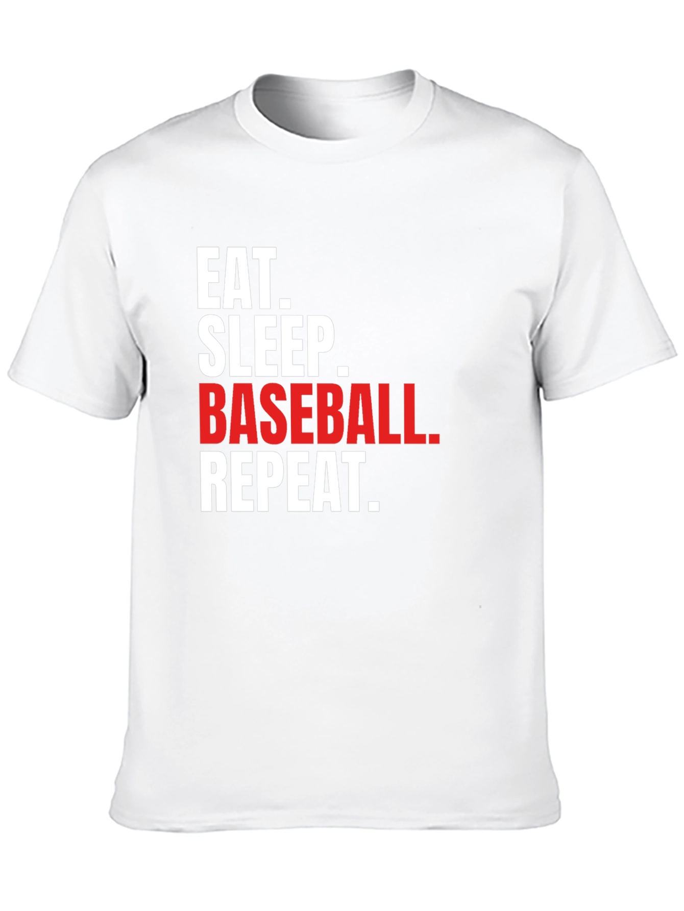 Eat Sleep Baseball Repeat T-Shirt