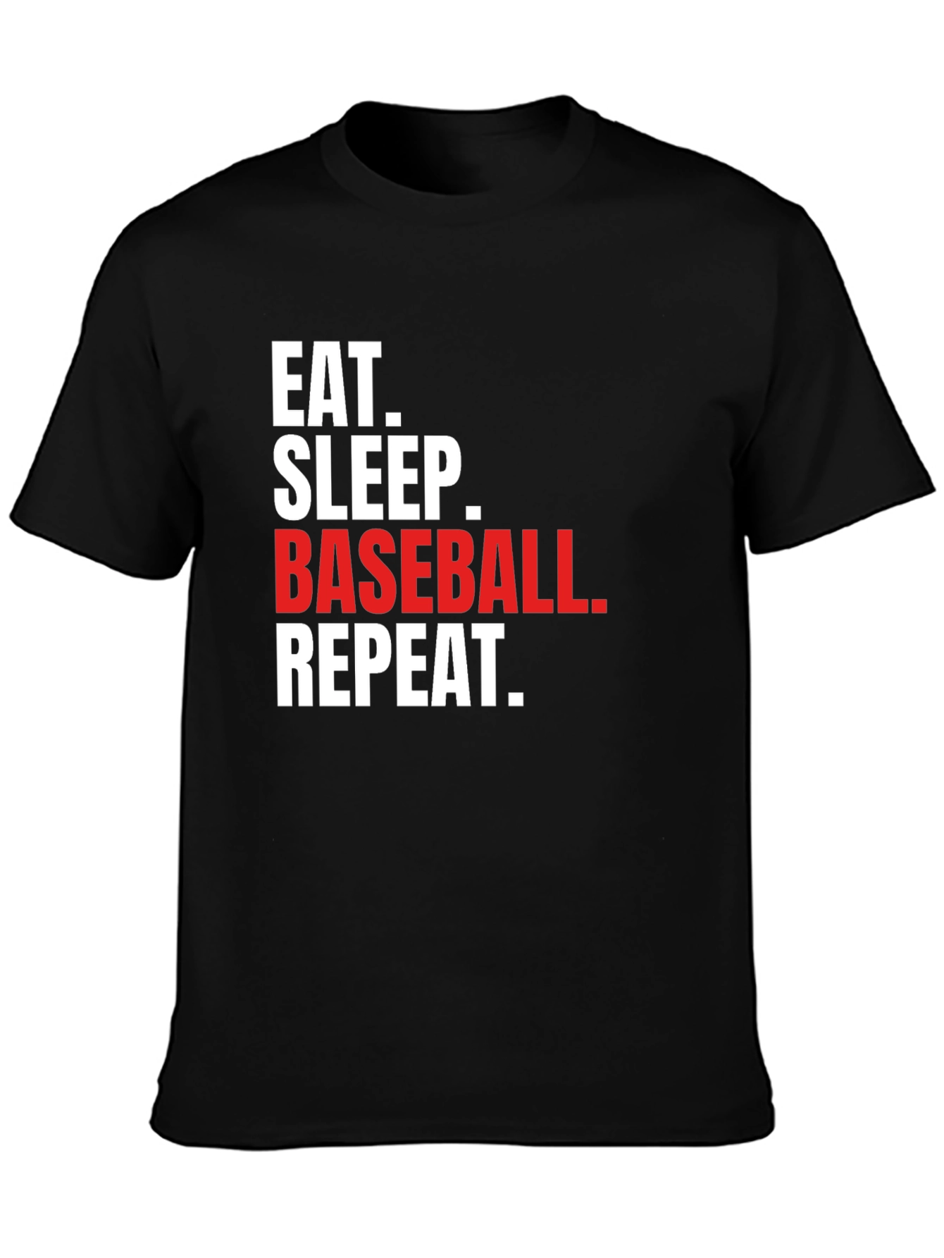 Eat Sleep Baseball Repeat T-Shirt