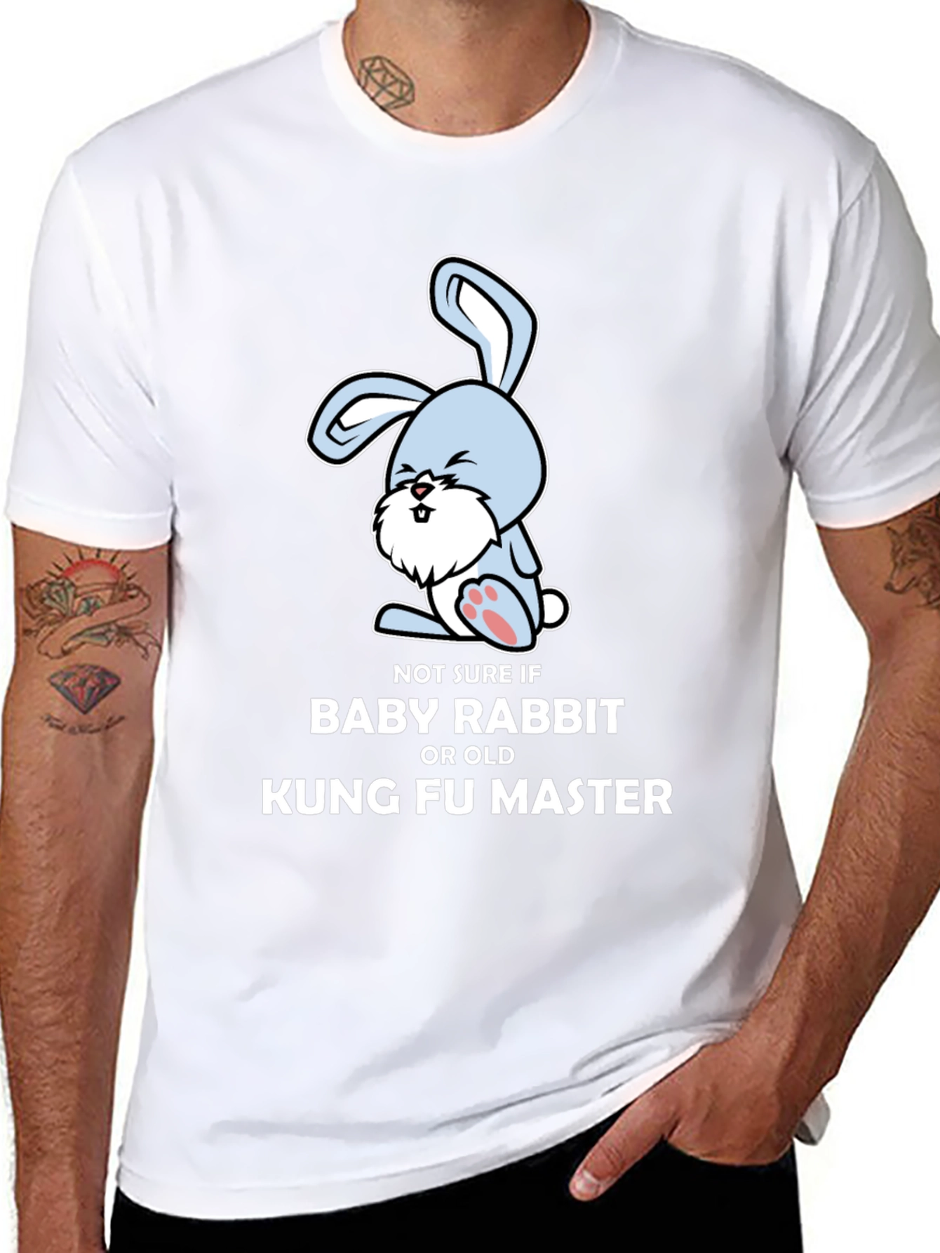 Kung Fu Master Rabbit T-Shirt