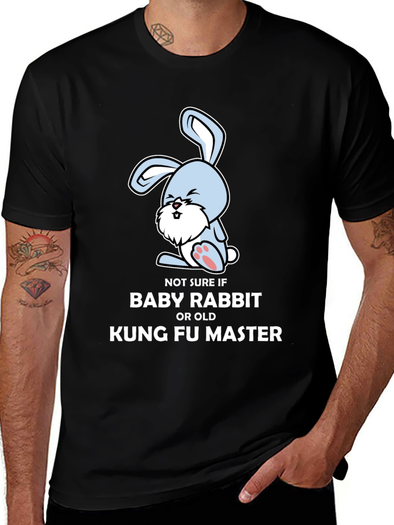 Kung Fu Master Rabbit T-Shirt