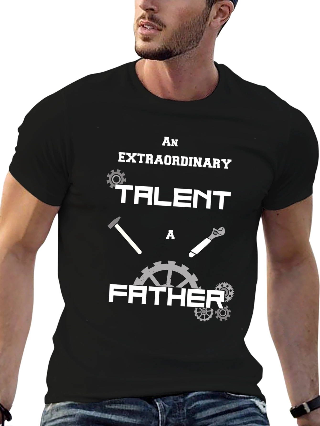 Extraordinary Father T-Shirt Mechanic Dad Tee