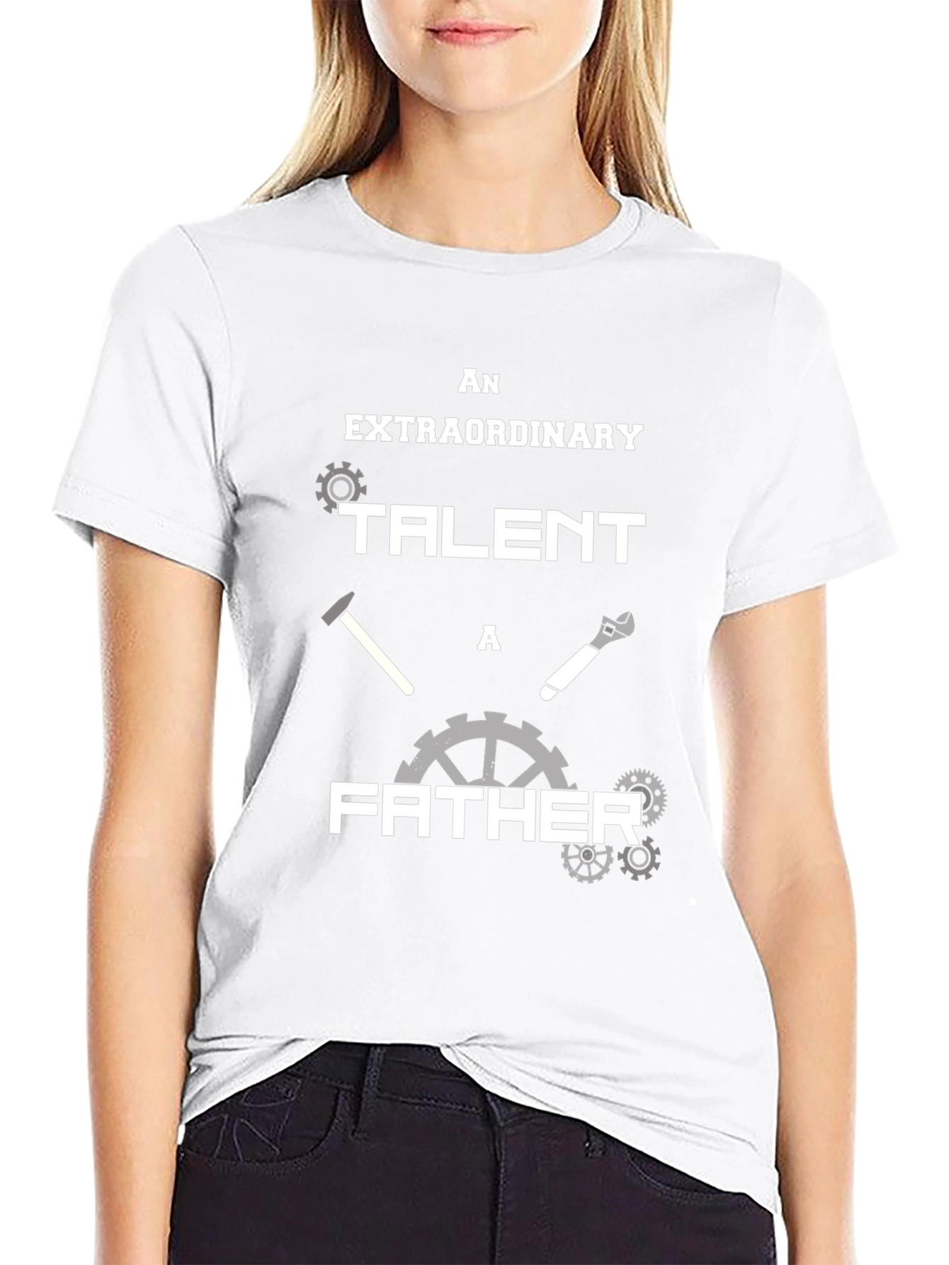 Extraordinary Father T-Shirt Mechanic Dad Tee