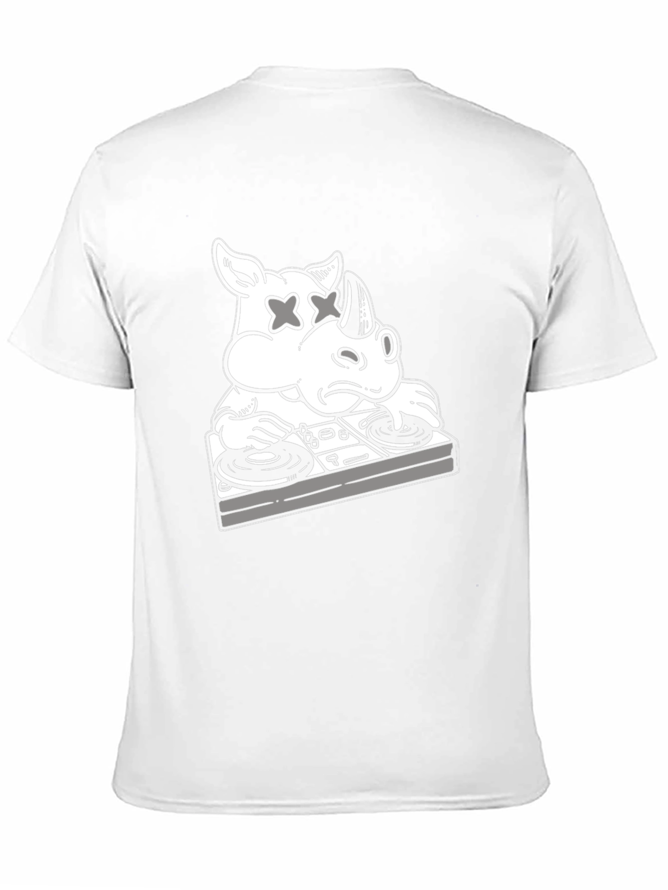 DJ Rhino Graphic T-Shirt - Black