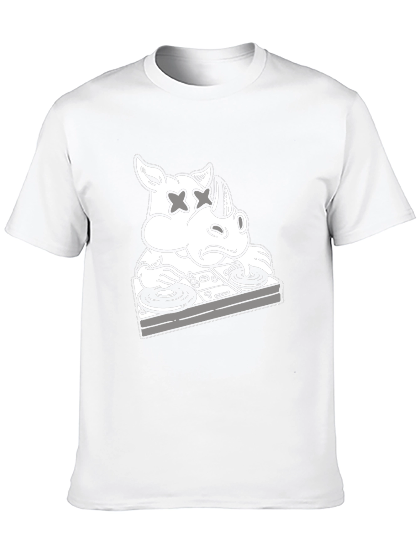 DJ Rhino Graphic T-Shirt - Black