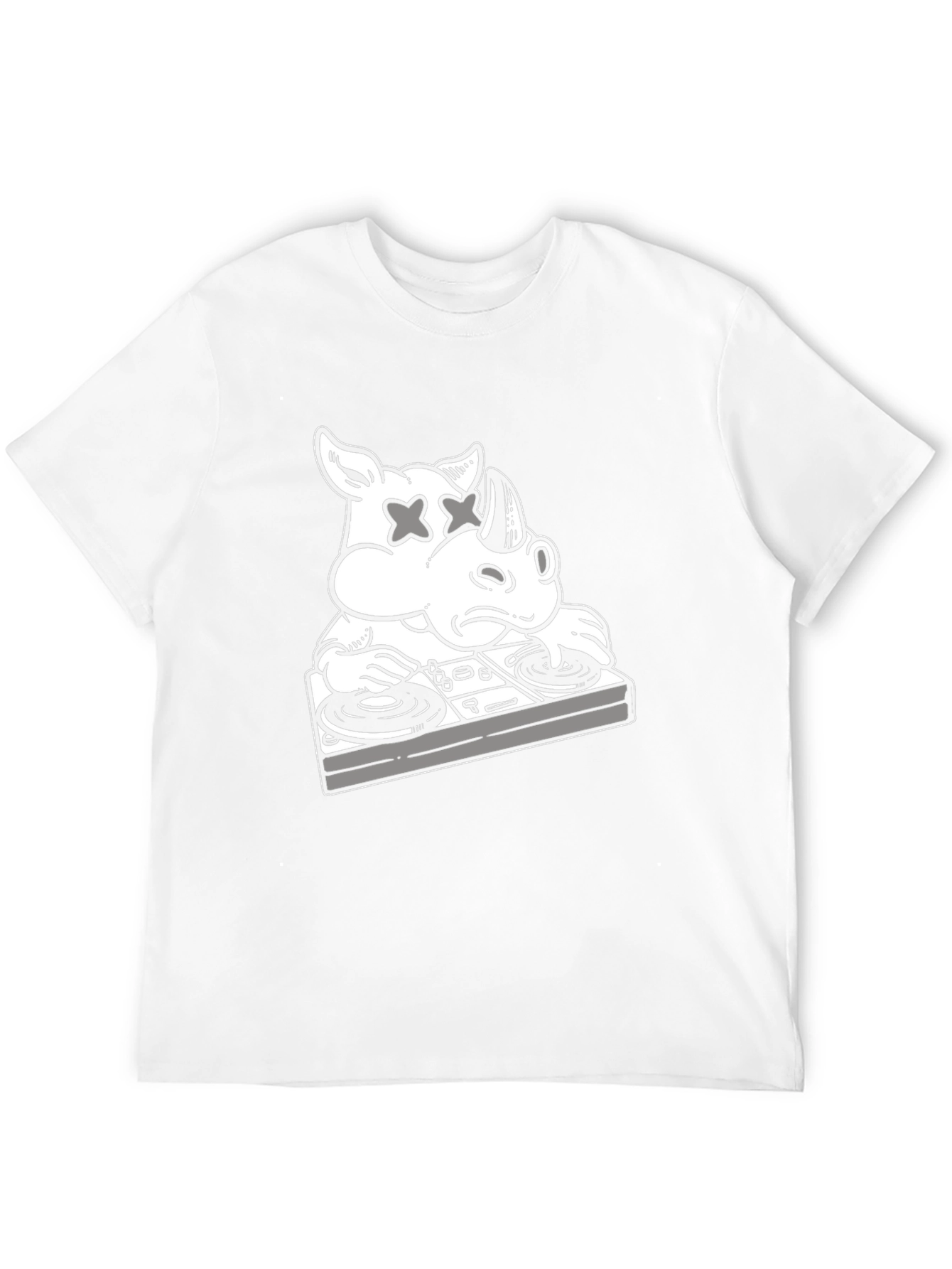 DJ Rhino Graphic T-Shirt - Black