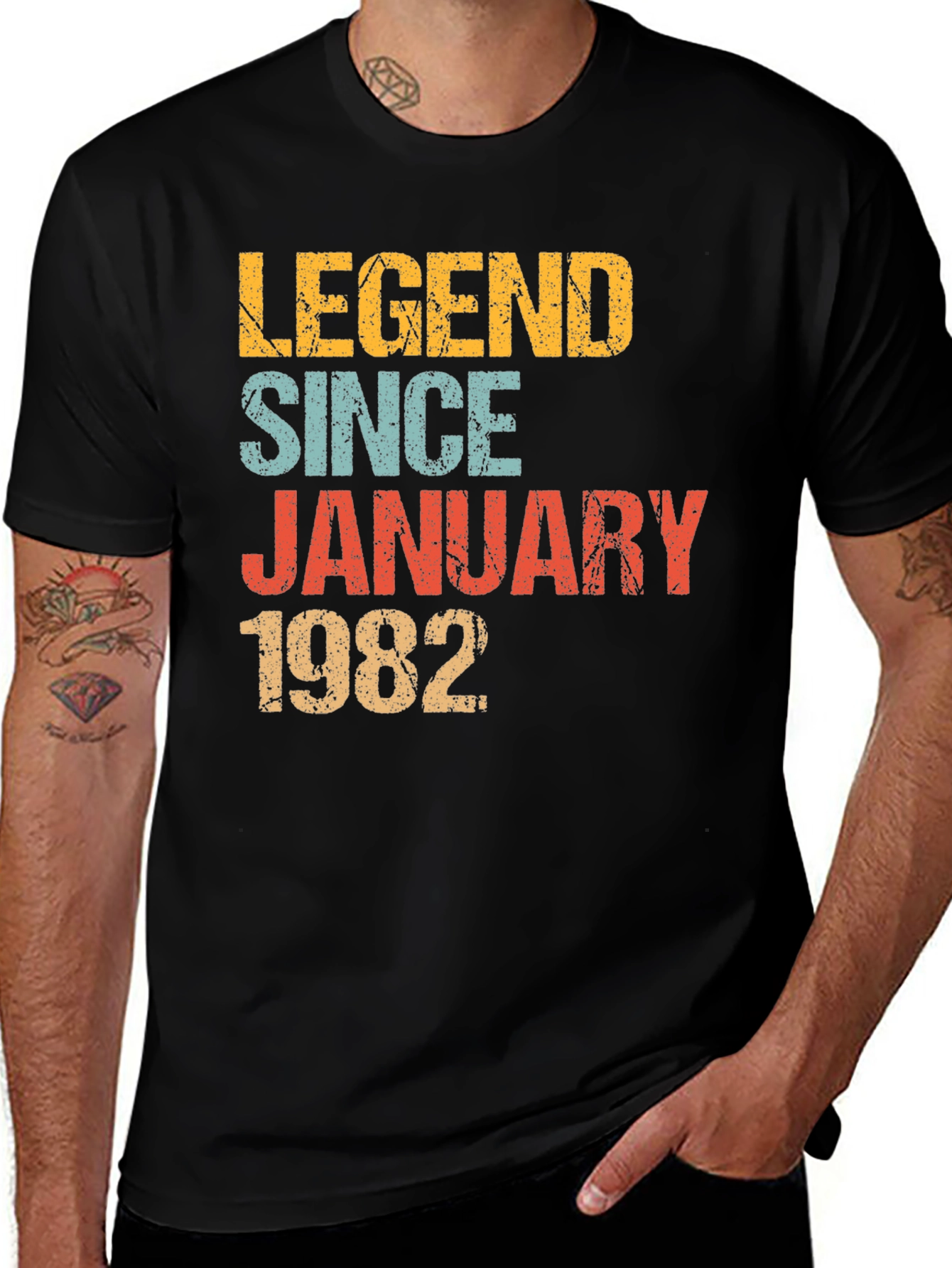 Legend Since January 1982 Graphic T-Shirt