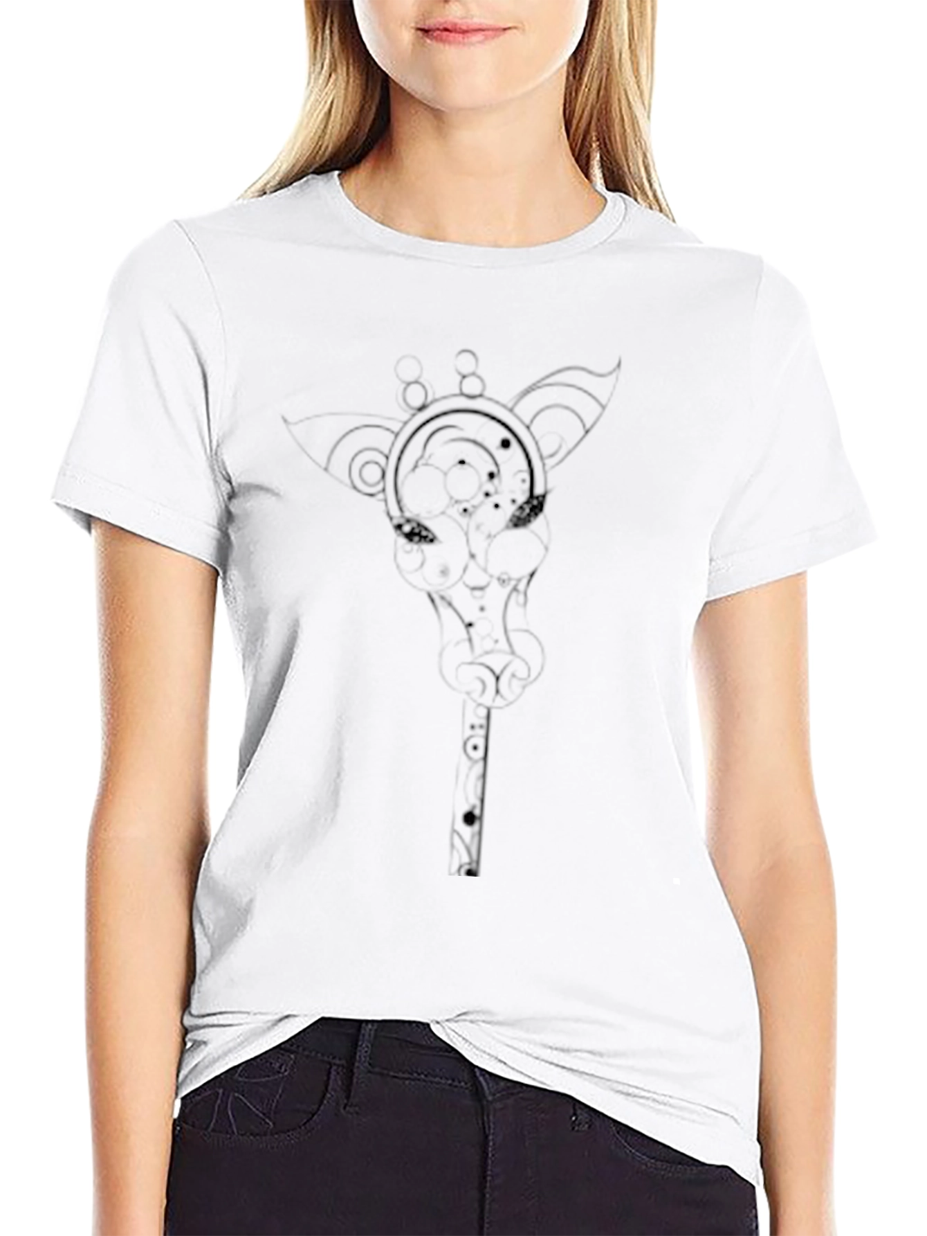 Mens Graphic Black T-Shirt