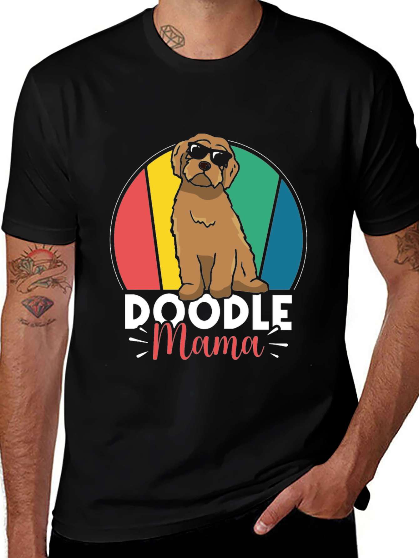 Doodle Mama Graphic Tee - Dog Lover Shirt