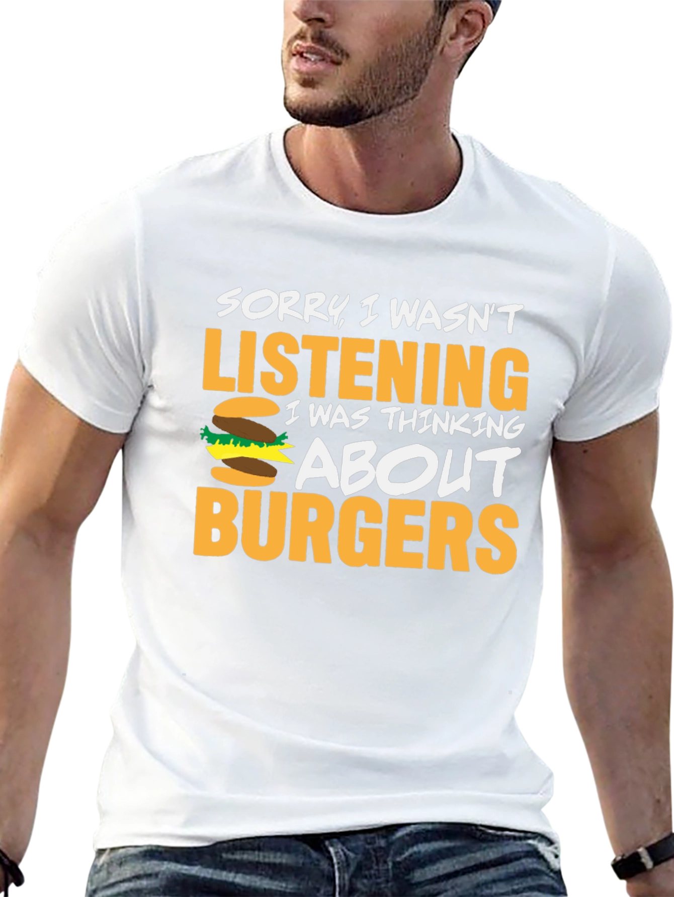 Burger Lover T-Shirt - Funny Foodie Tee