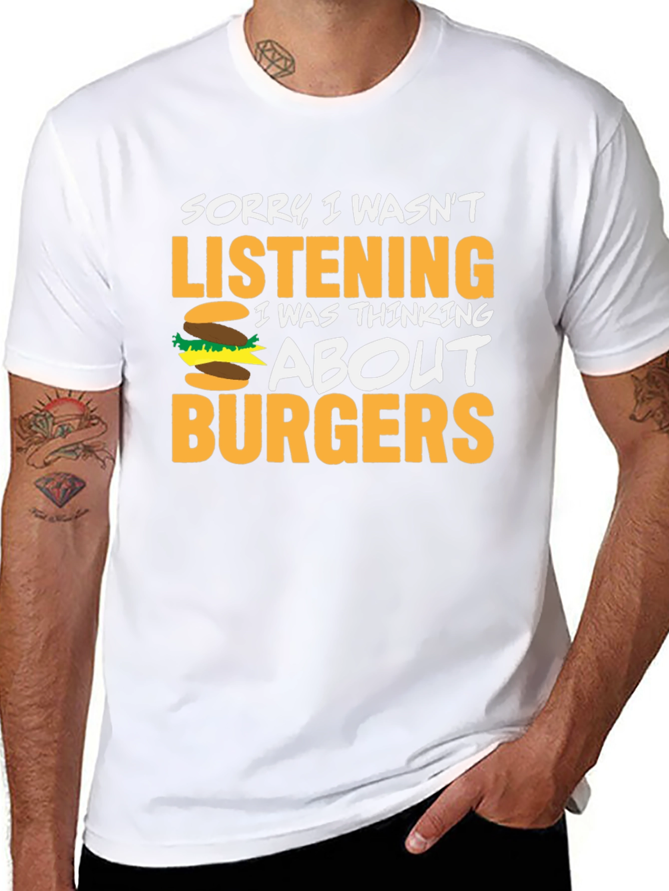 Burger Lover T-Shirt - Funny Foodie Tee