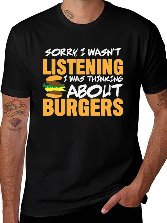 Burger Lover T-Shirt - Funny Foodie Tee