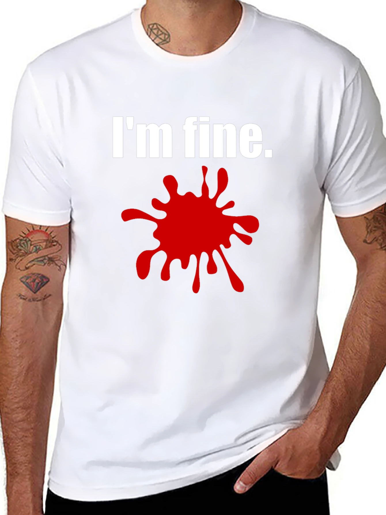 Im Fine T-Shirt - Funny Graphic Tee