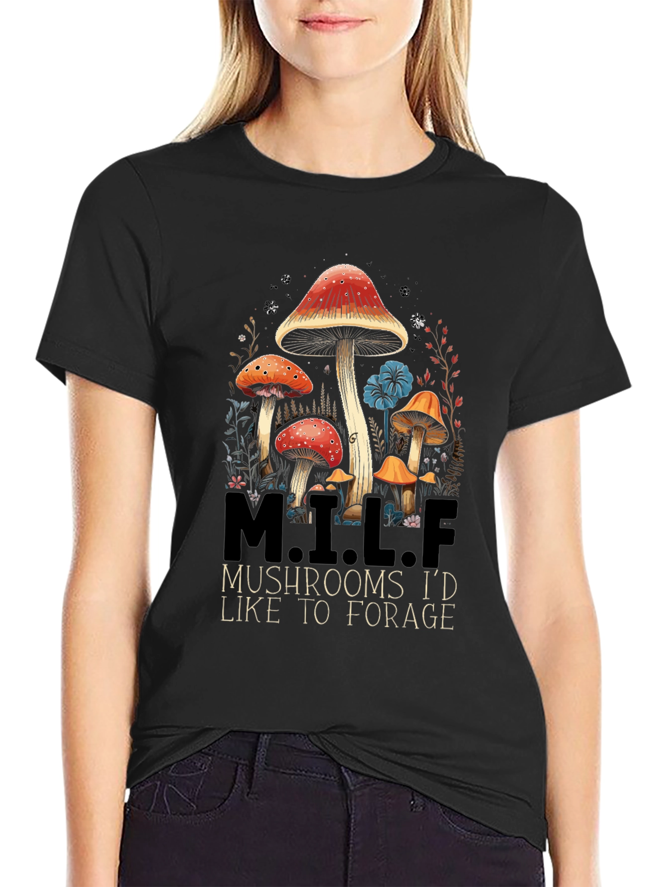 M.I.L.F. Mushrooms T-Shirt