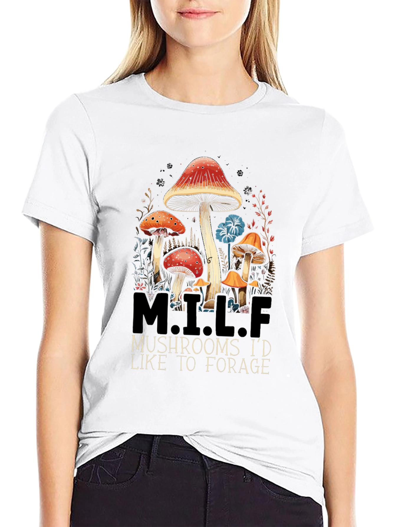 M.I.L.F. Mushrooms T-Shirt