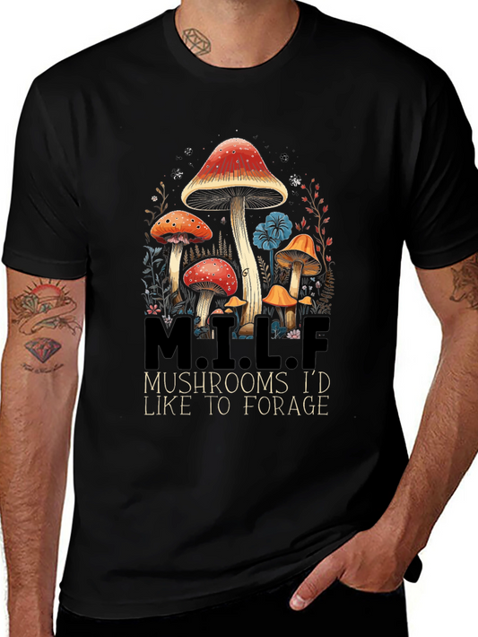 M.I.L.F. Mushrooms T-Shirt