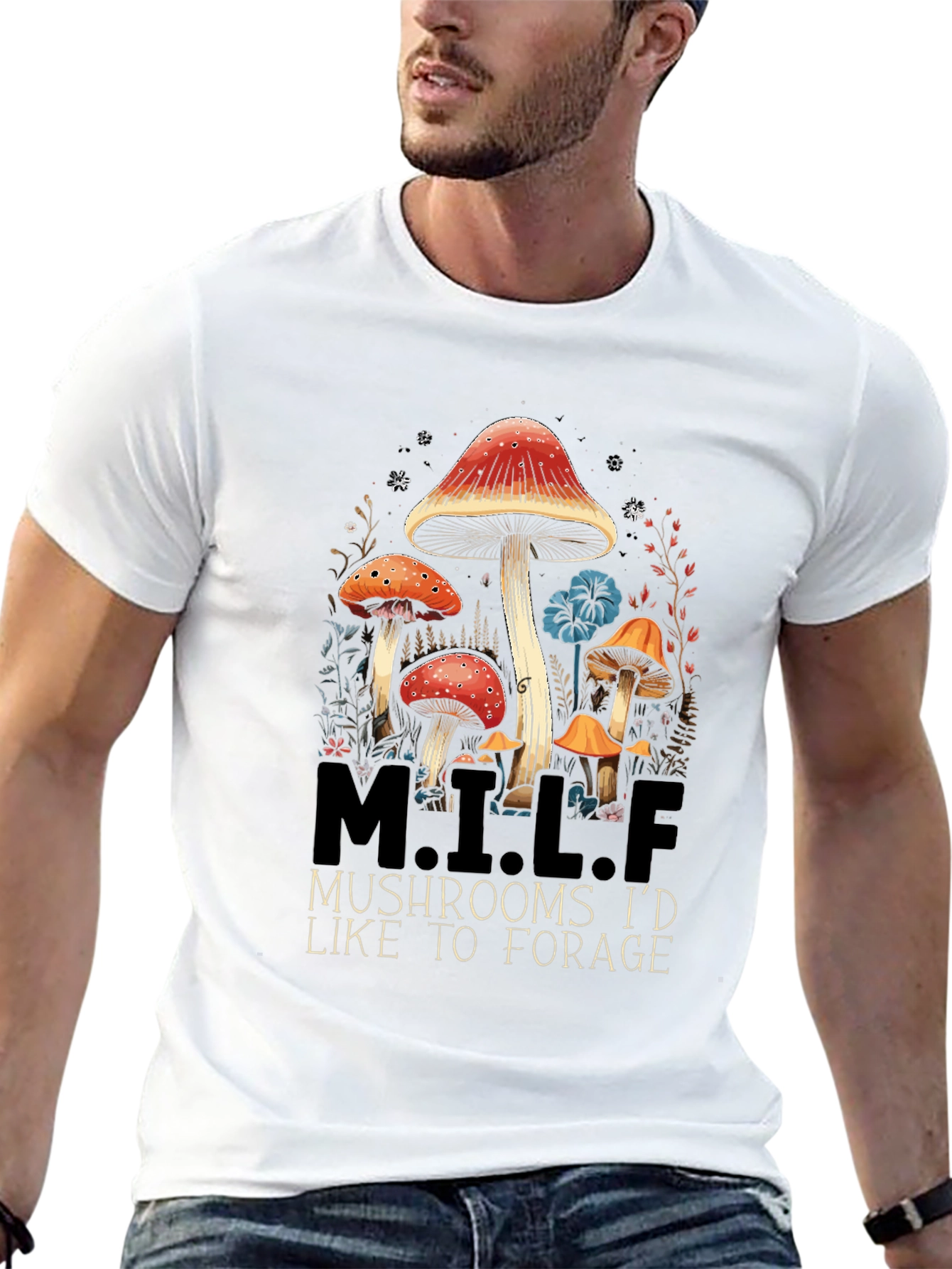 M.I.L.F. Mushrooms T-Shirt