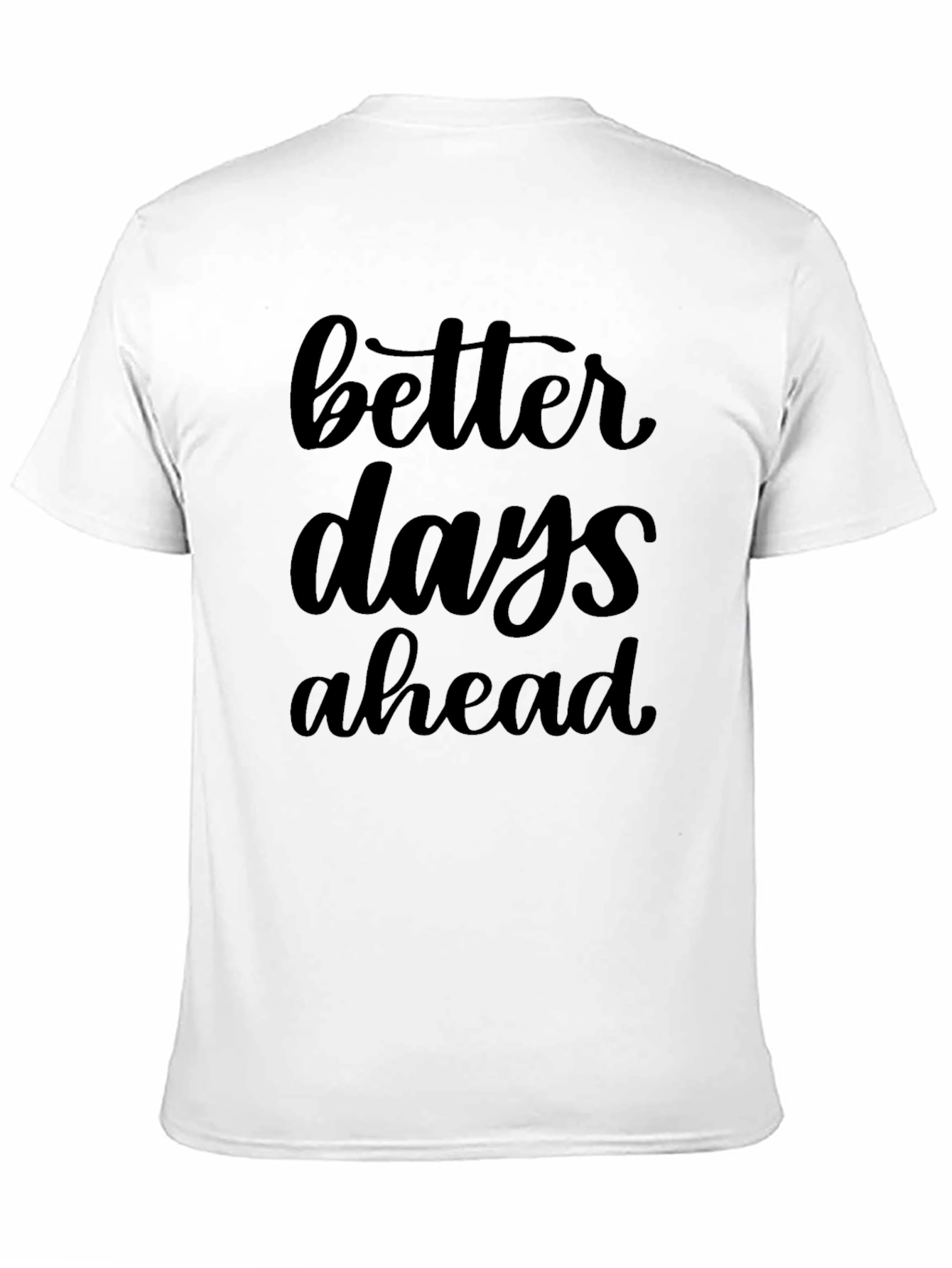 Better Days Ahead Graphic Tee - Black