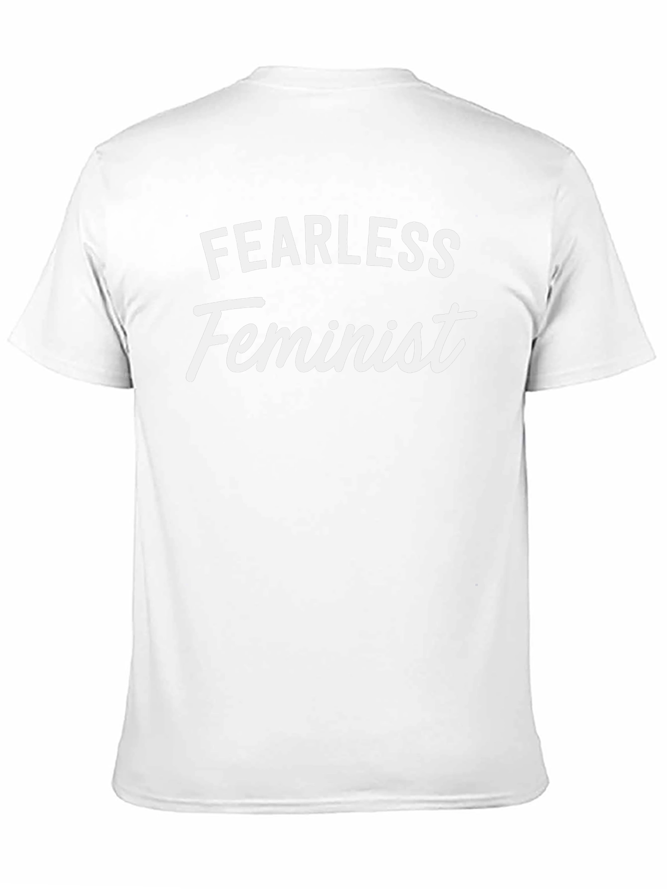 Fearless Feminist Black Graphic Tee