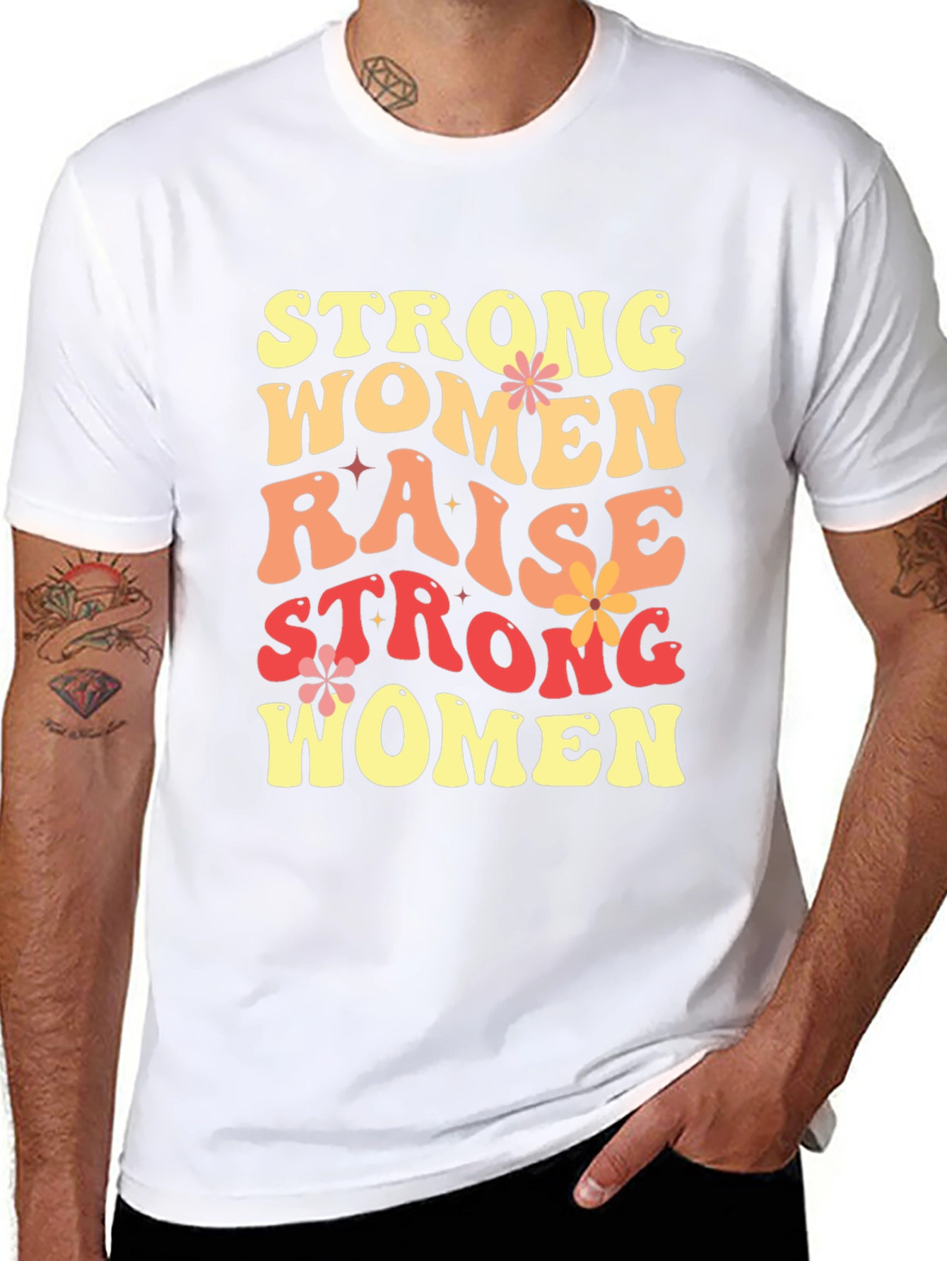 Strong Women Graphic T-Shirt - Empowering Womens Tee