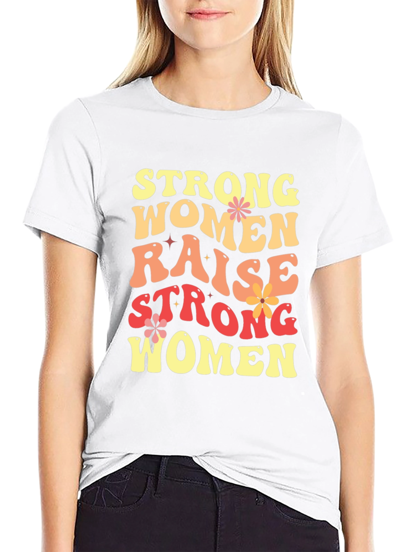 Strong Women Graphic T-Shirt - Empowering Womens Tee