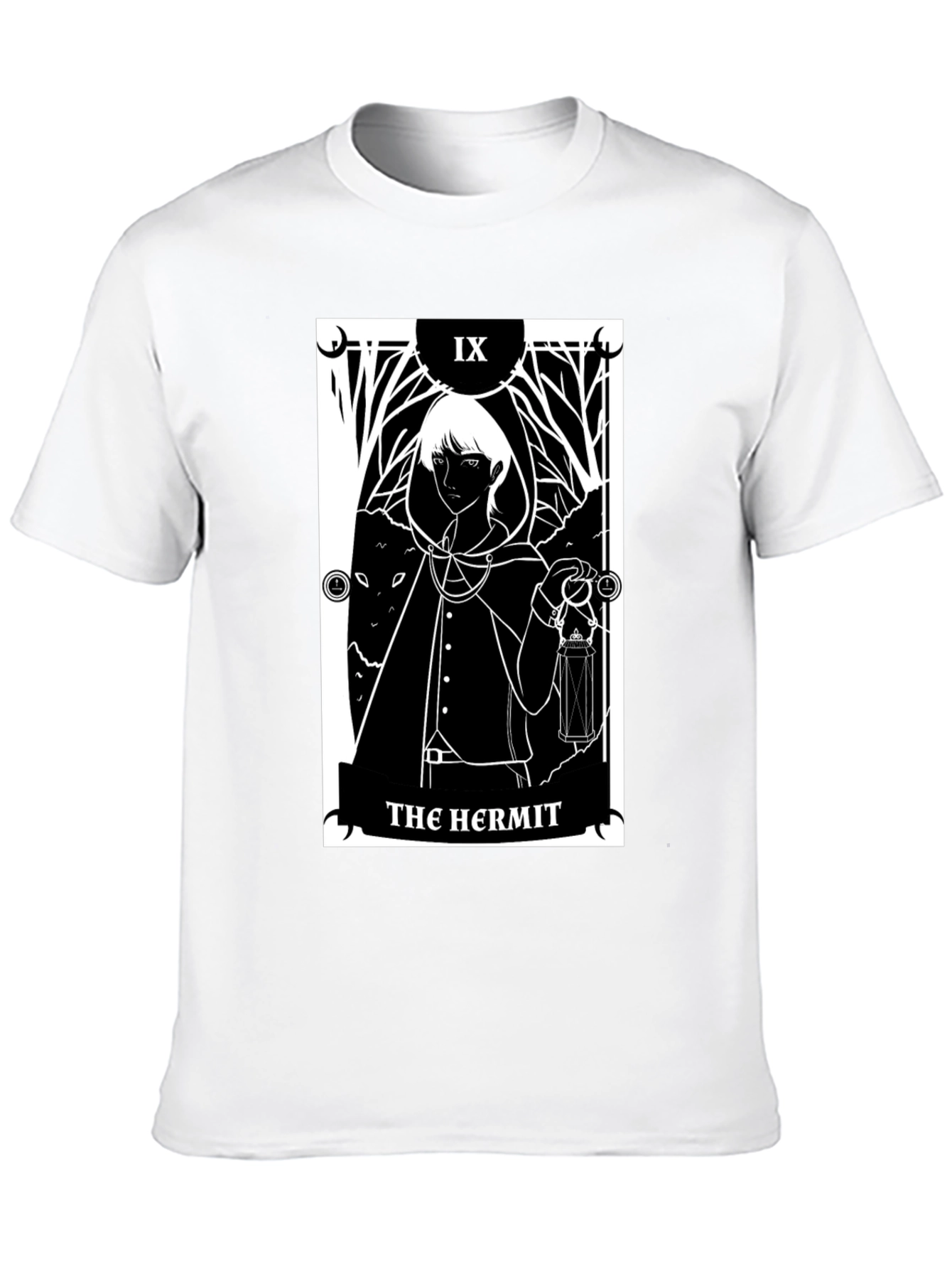 The Hermit Tarot Card T-Shirt