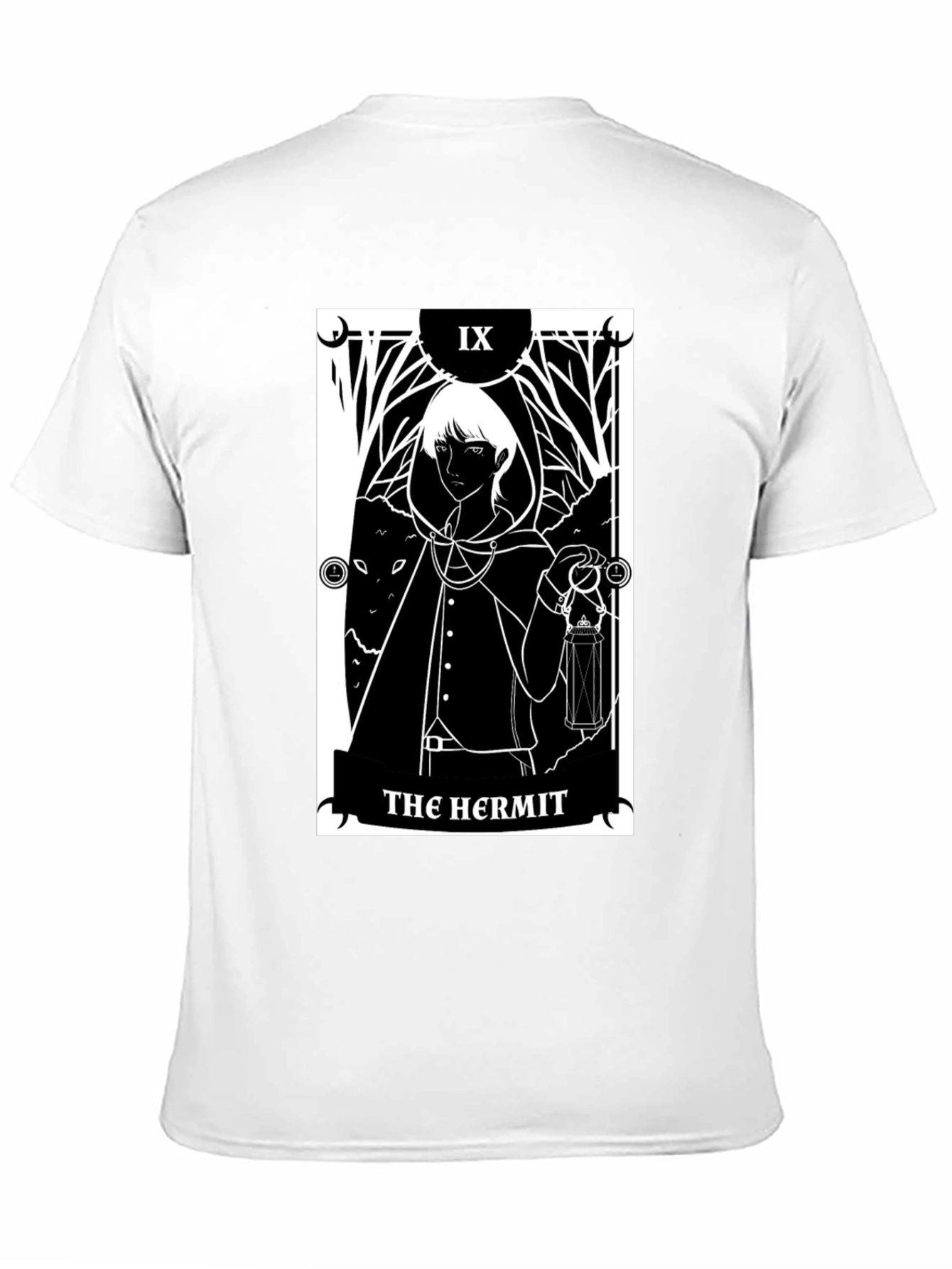 The Hermit Tarot Card T-Shirt