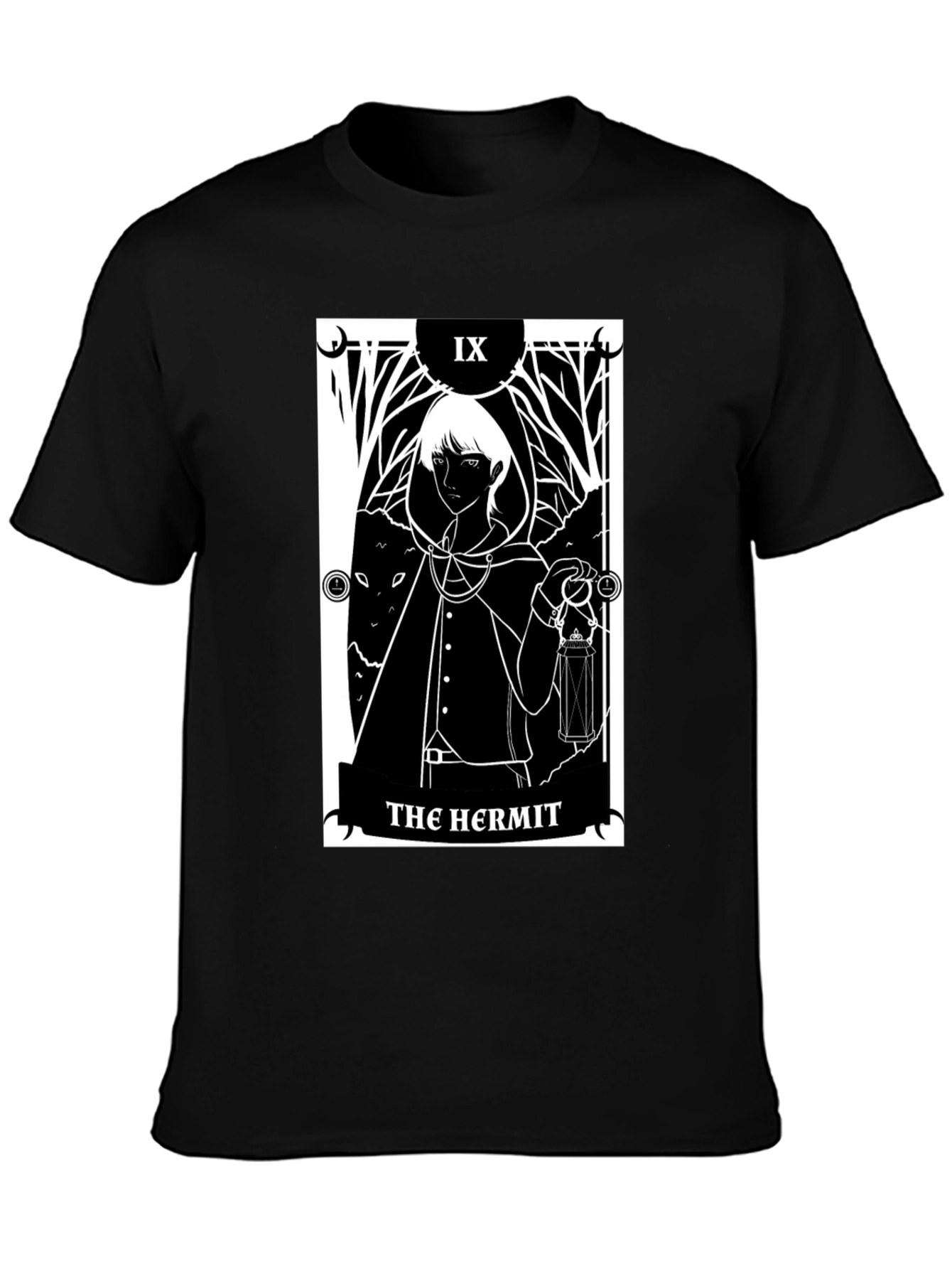 The Hermit Tarot Card T-Shirt