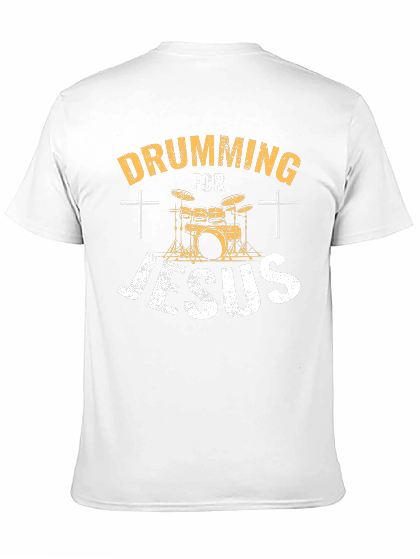 Drumming for Jesus T-Shirt - Christian Drummer Tee