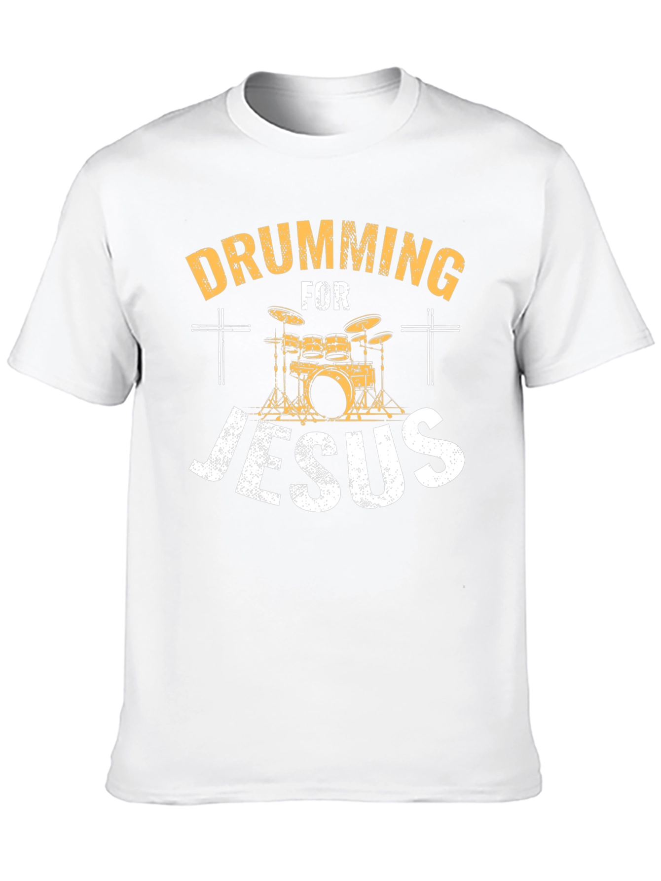 Drumming for Jesus T-Shirt - Christian Drummer Tee