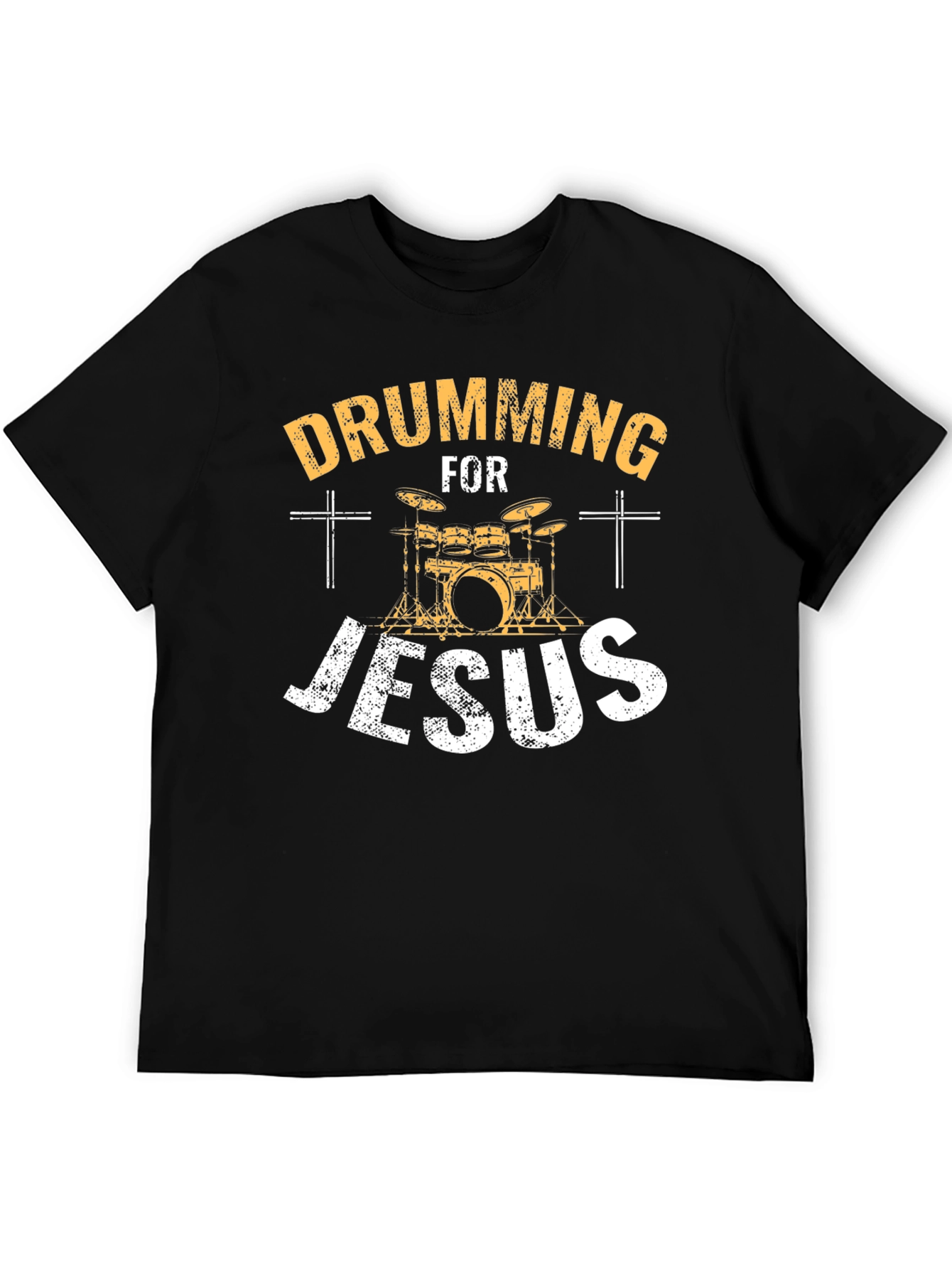 Drumming for Jesus T-Shirt - Christian Drummer Tee