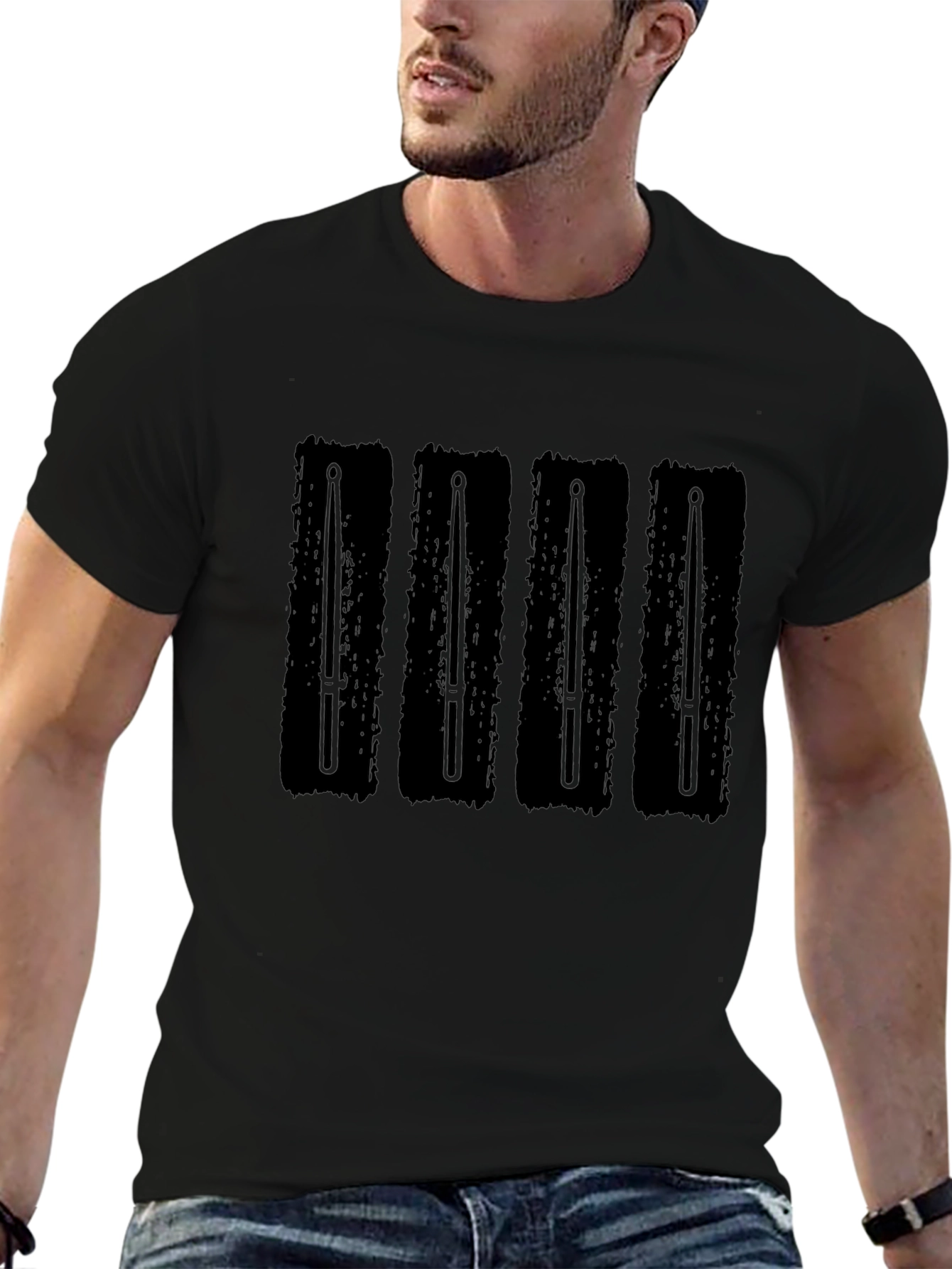 Drumsticks T-Shirt - Black