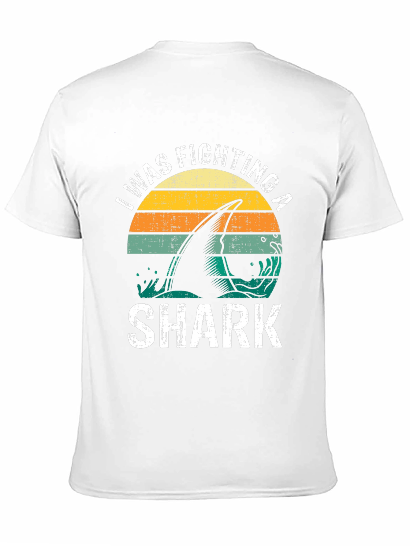 I Was Fighting A Shark Graphic Tee