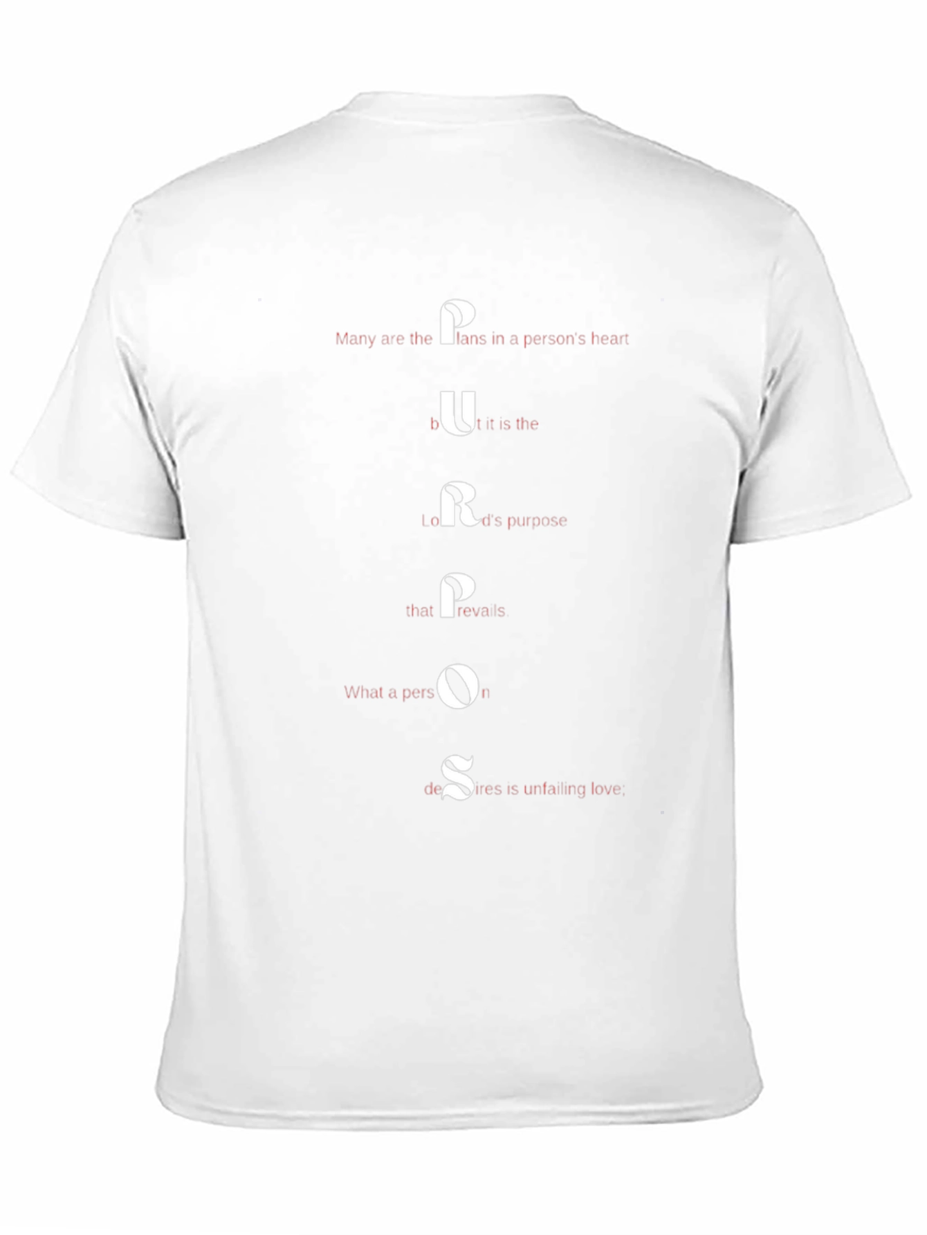 Purpose T-Shirt: Mens Black Graphic Tee