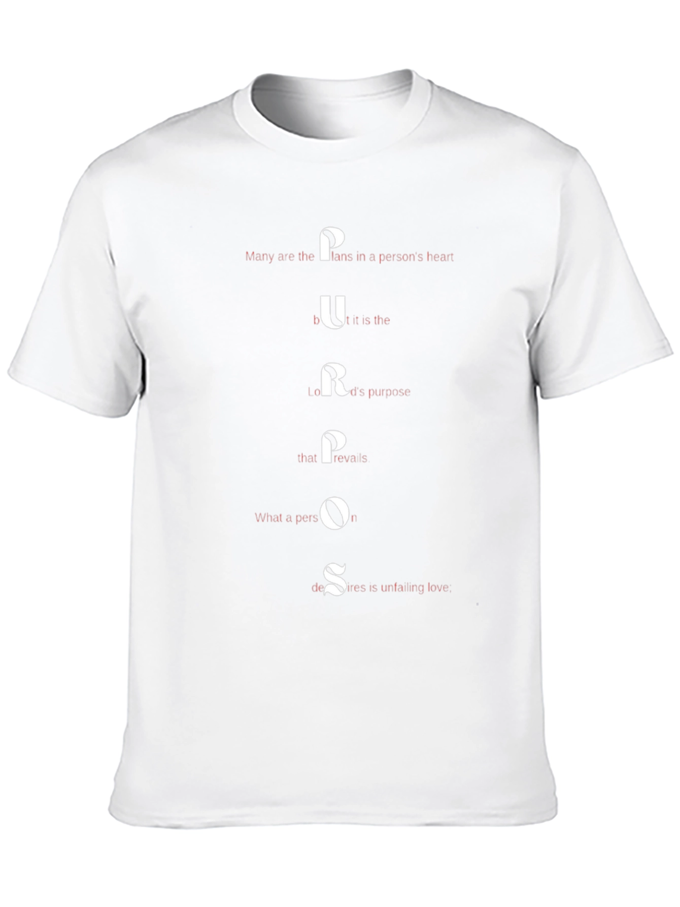 Purpose T-Shirt: Mens Black Graphic Tee